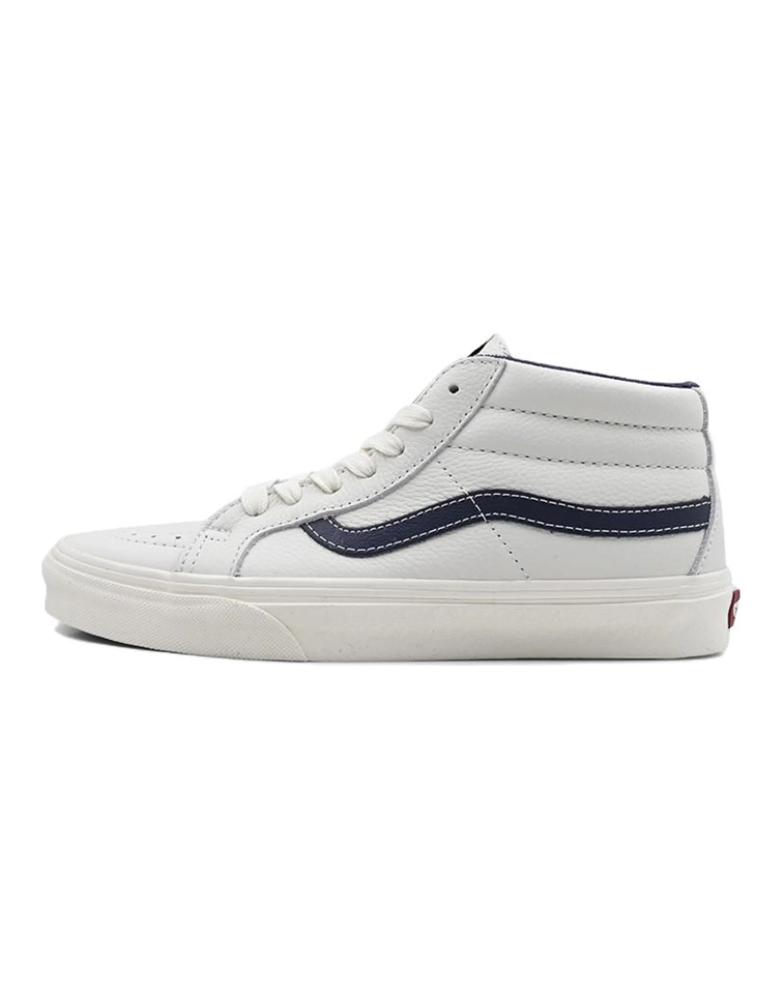 Vans Sk8 Mid Mid Top Casual Skate Shoes Unisex White Blue
