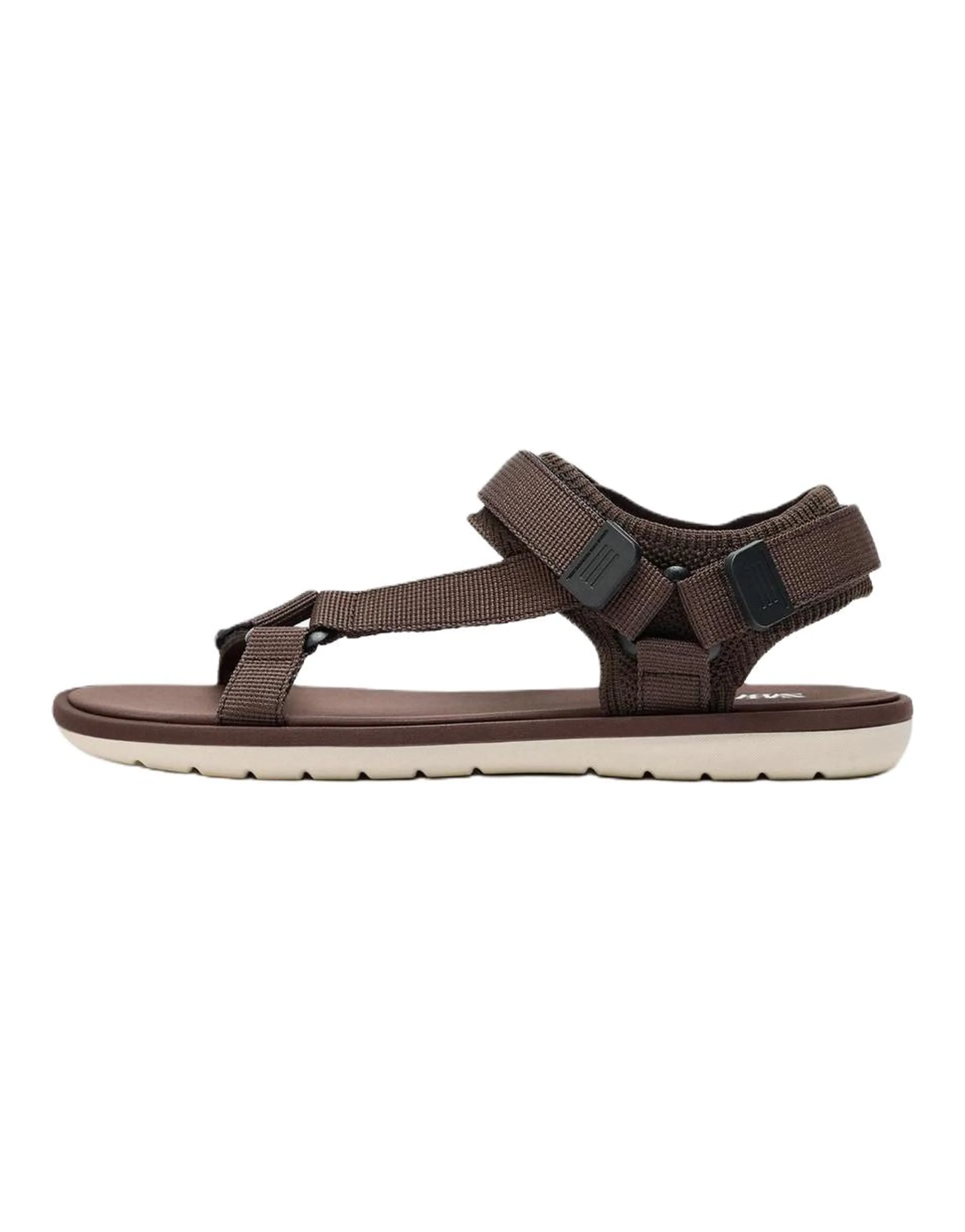 ZARA Retro Toe-Strap Sandals Women's Brown