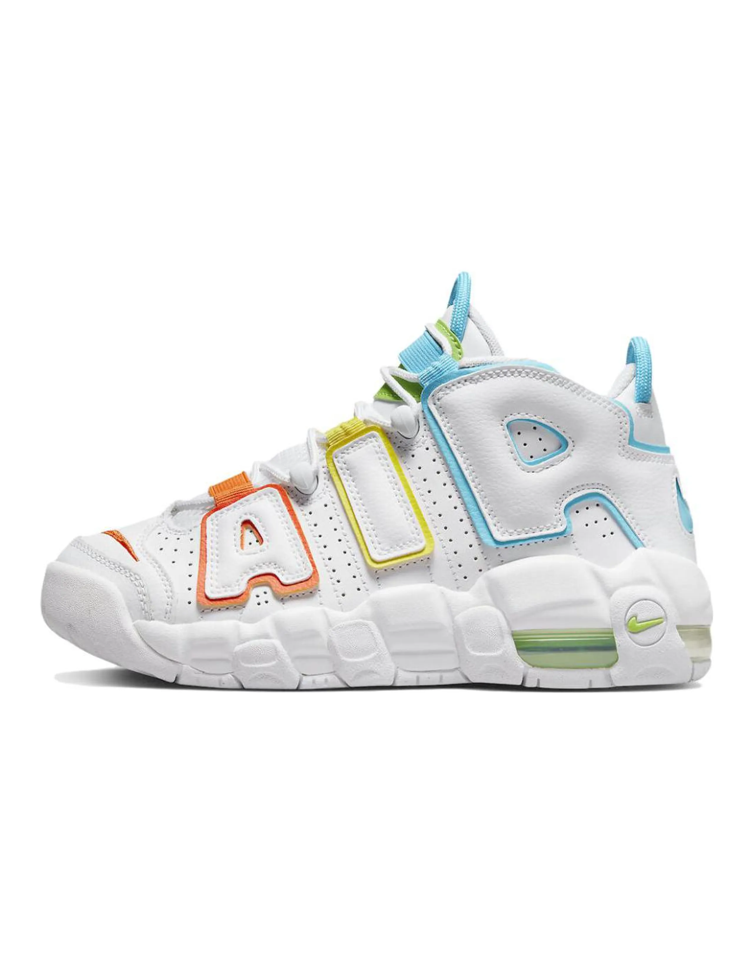 Nike Air More Uptempo White Multi-Color GS
