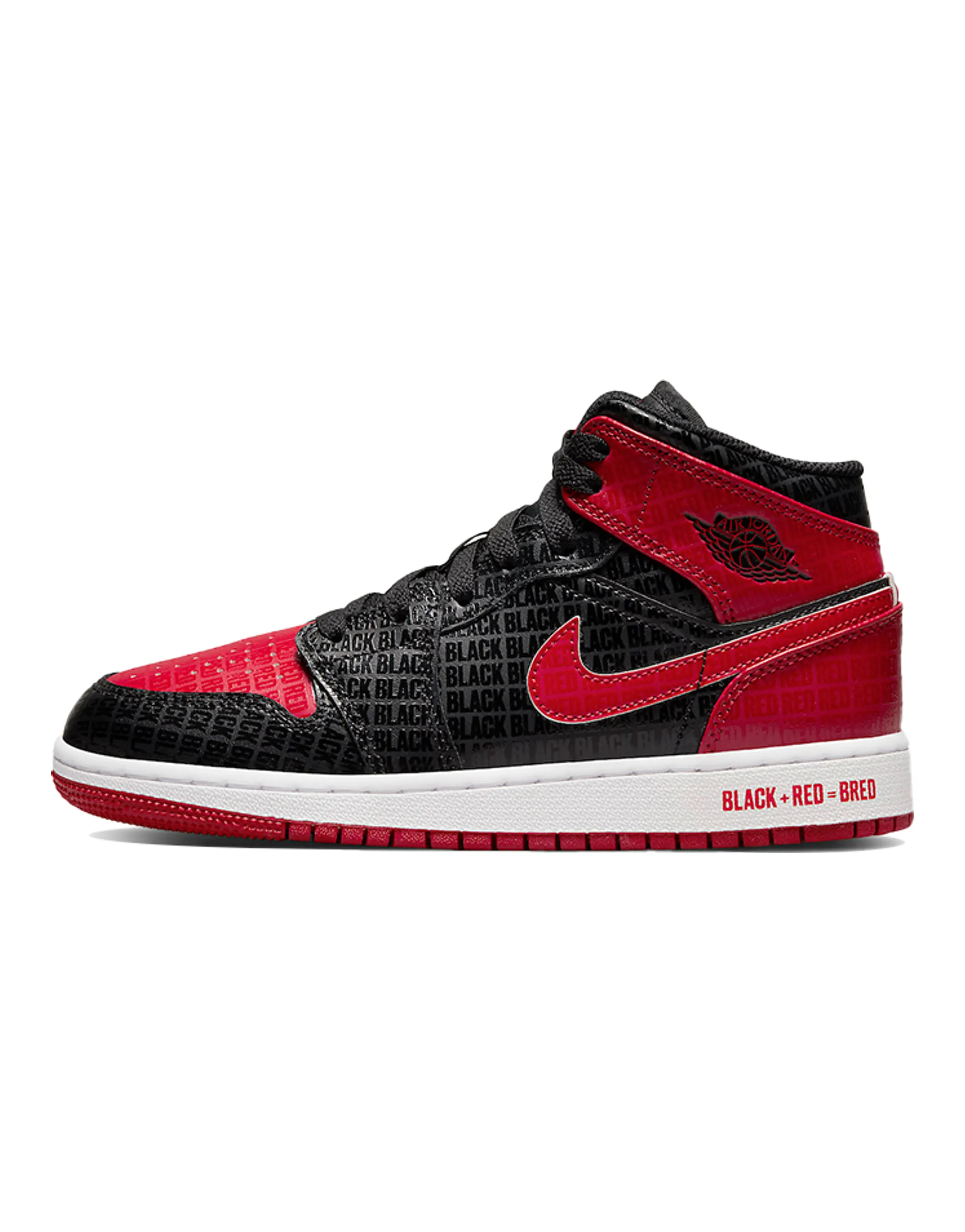 Jordan 1 Mid Bred Text GS