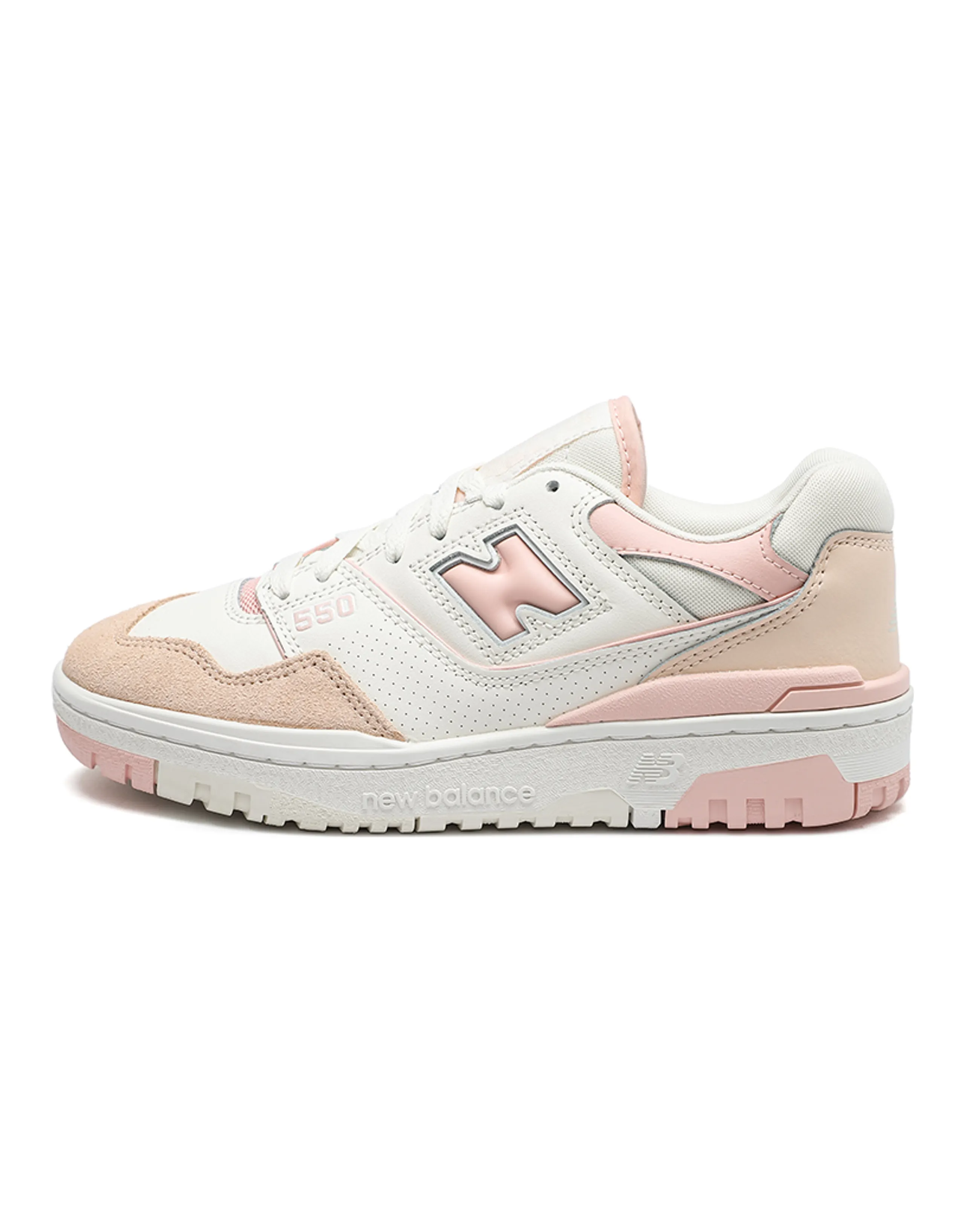 New Balance 550 White Pink Women's