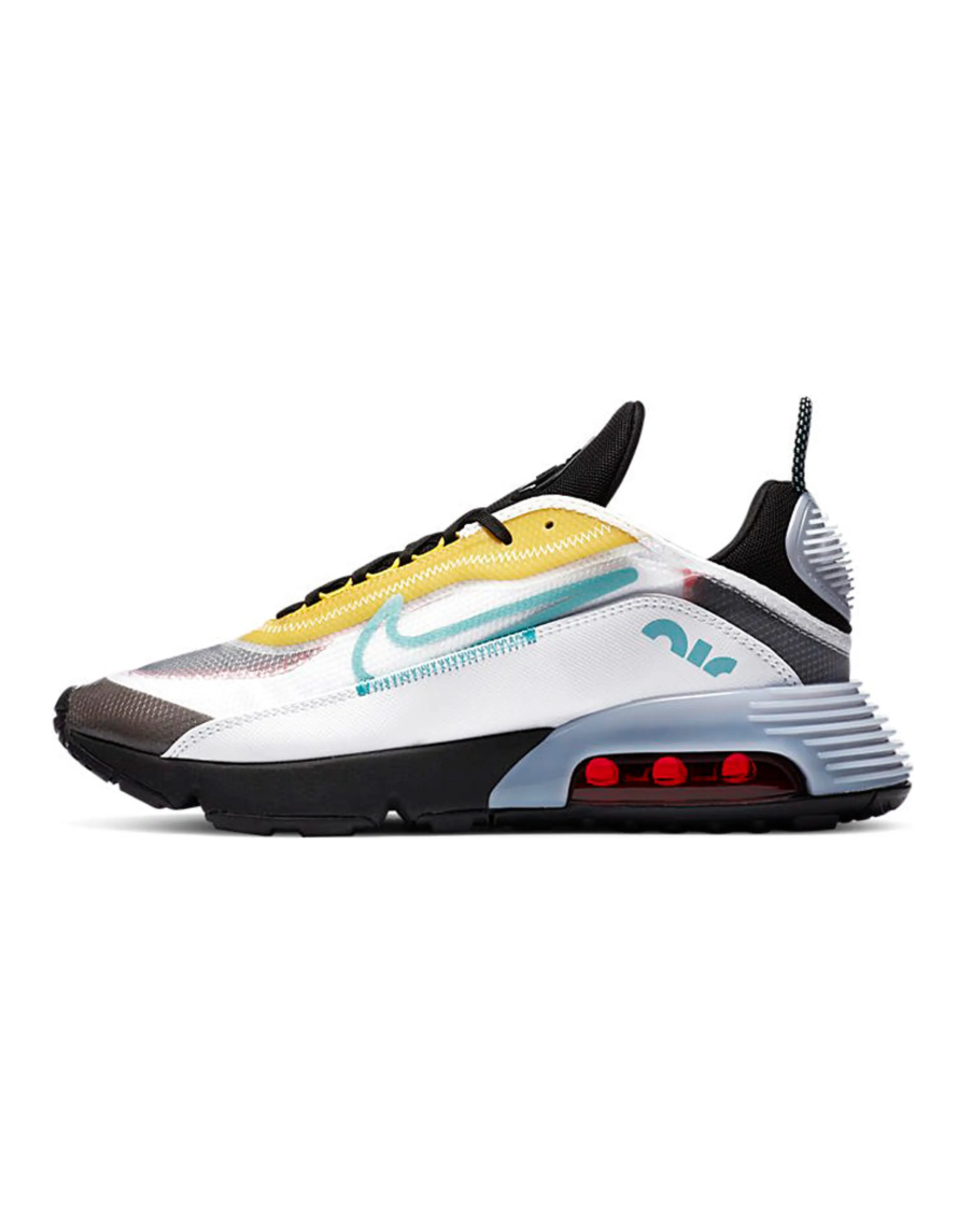 Nike Air Max 2090 White Speed Yellow Bleached Aqua