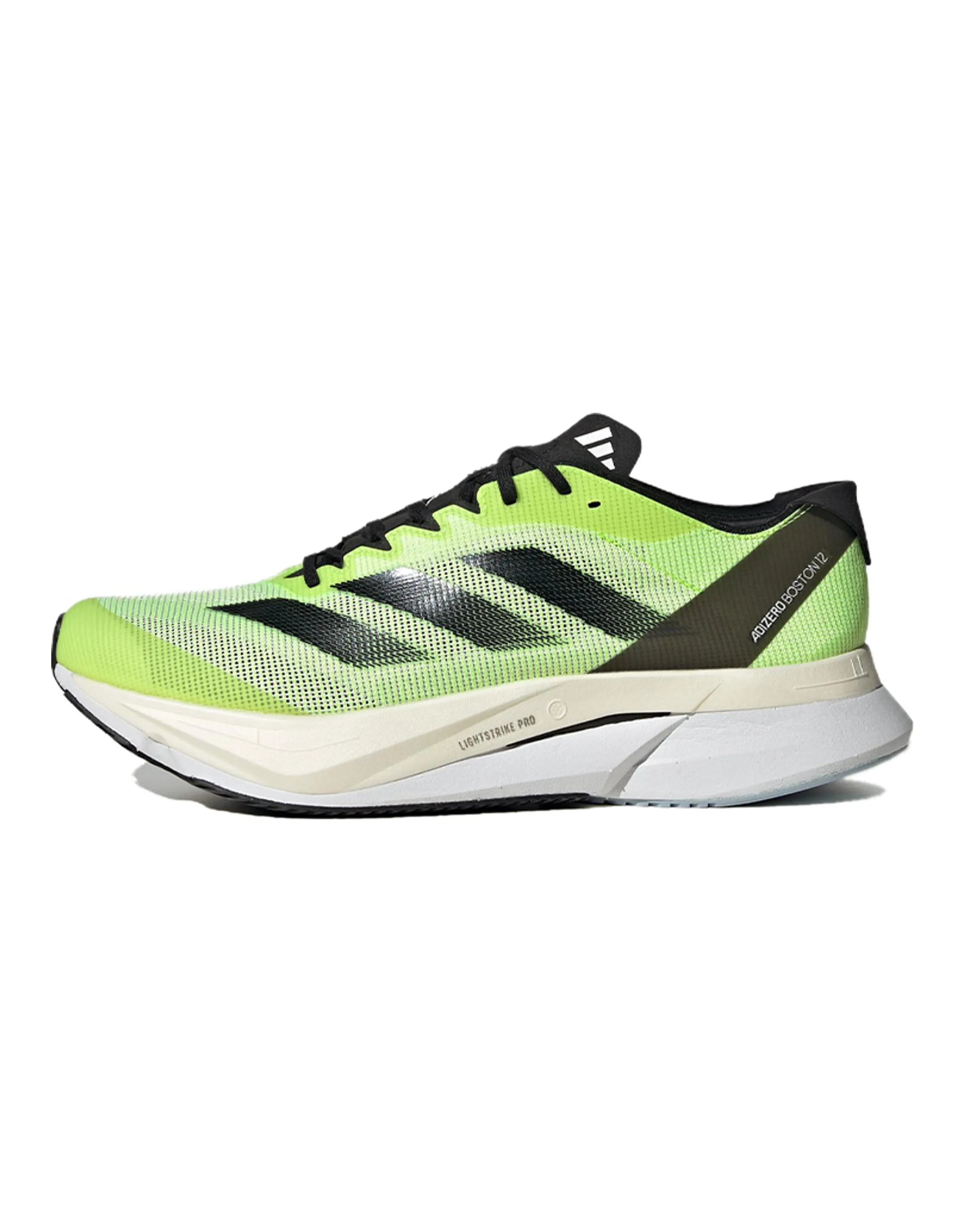 Adizero Boston 12 Adidas 'Lucid Lemon Black'