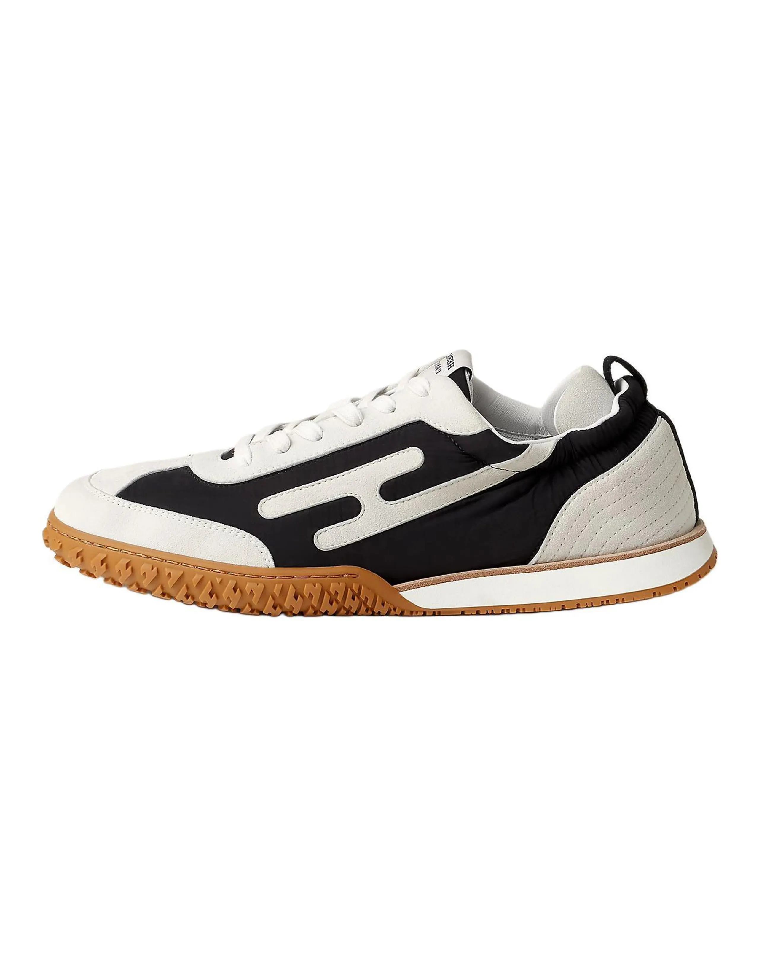 HERMES Jet Low-Top Casual Shoes Men's Black White