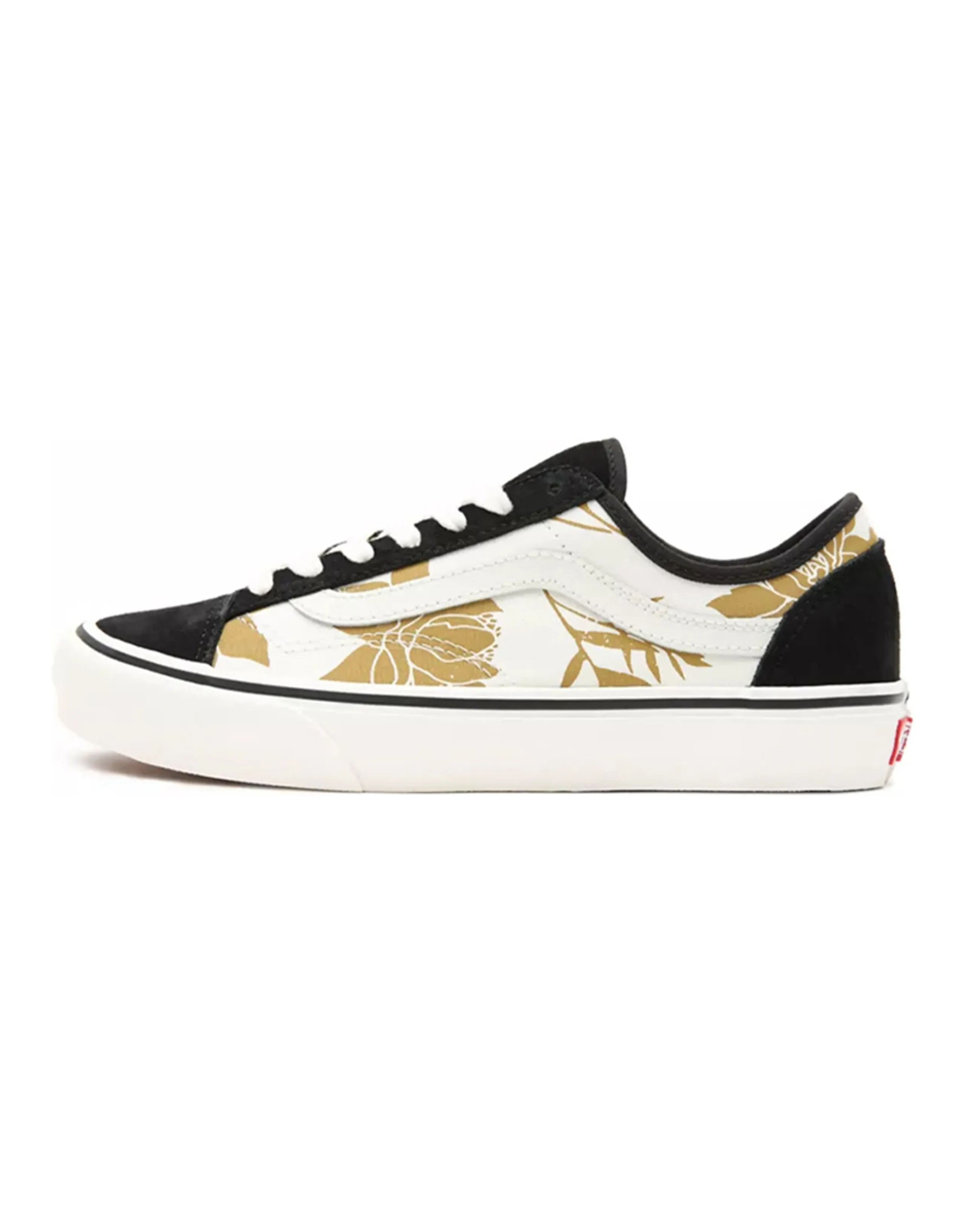 Vans Island Floral Style 36 Decon Sf 'Black White Brown'