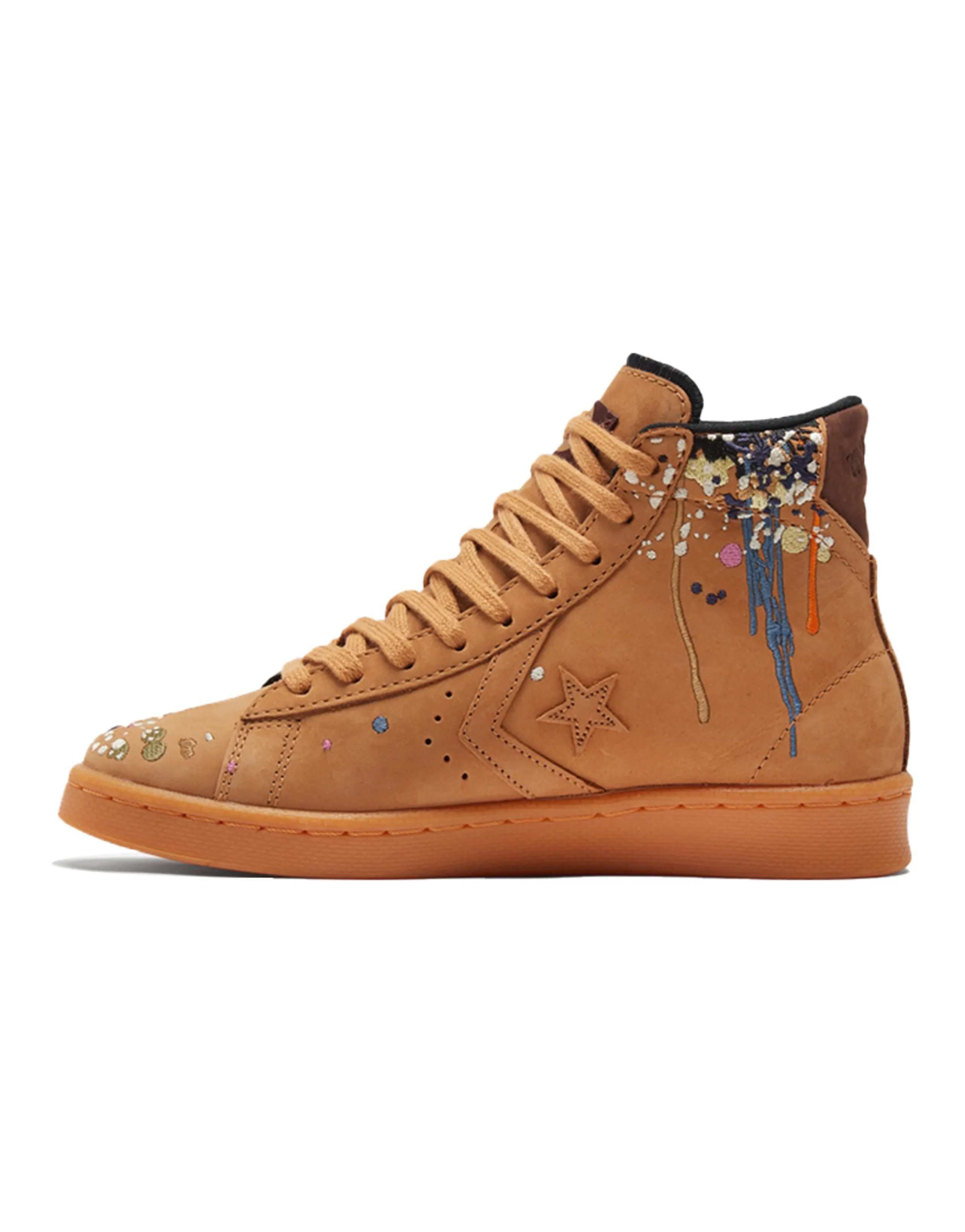 Converse Pro Leather Hi Bandulu Paint Splatter Flux