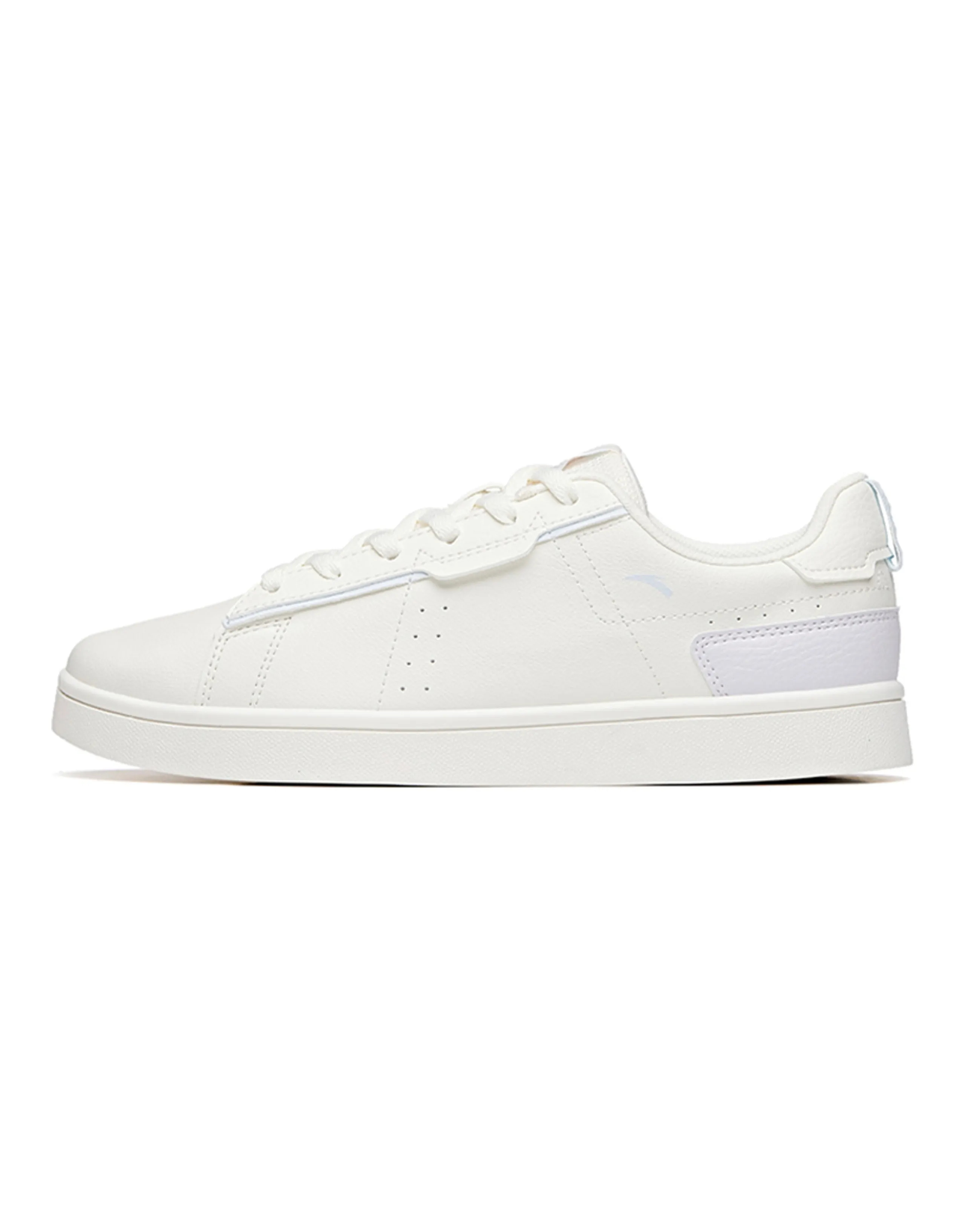 Anta Low-Top Skateboard Shoes Women's White Purple