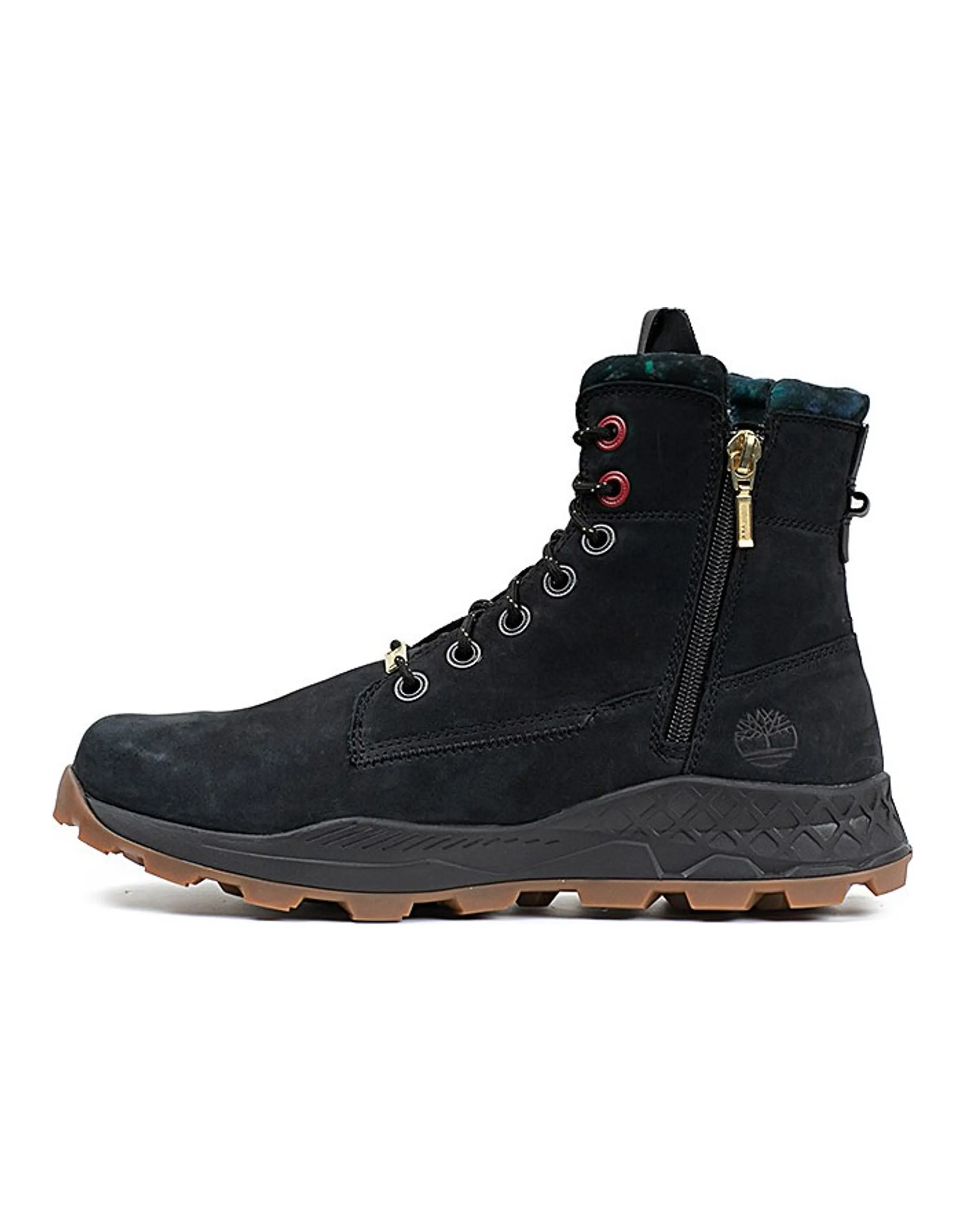Timberland Brooklyn Side Zip Boots 'Black Nubuck'
