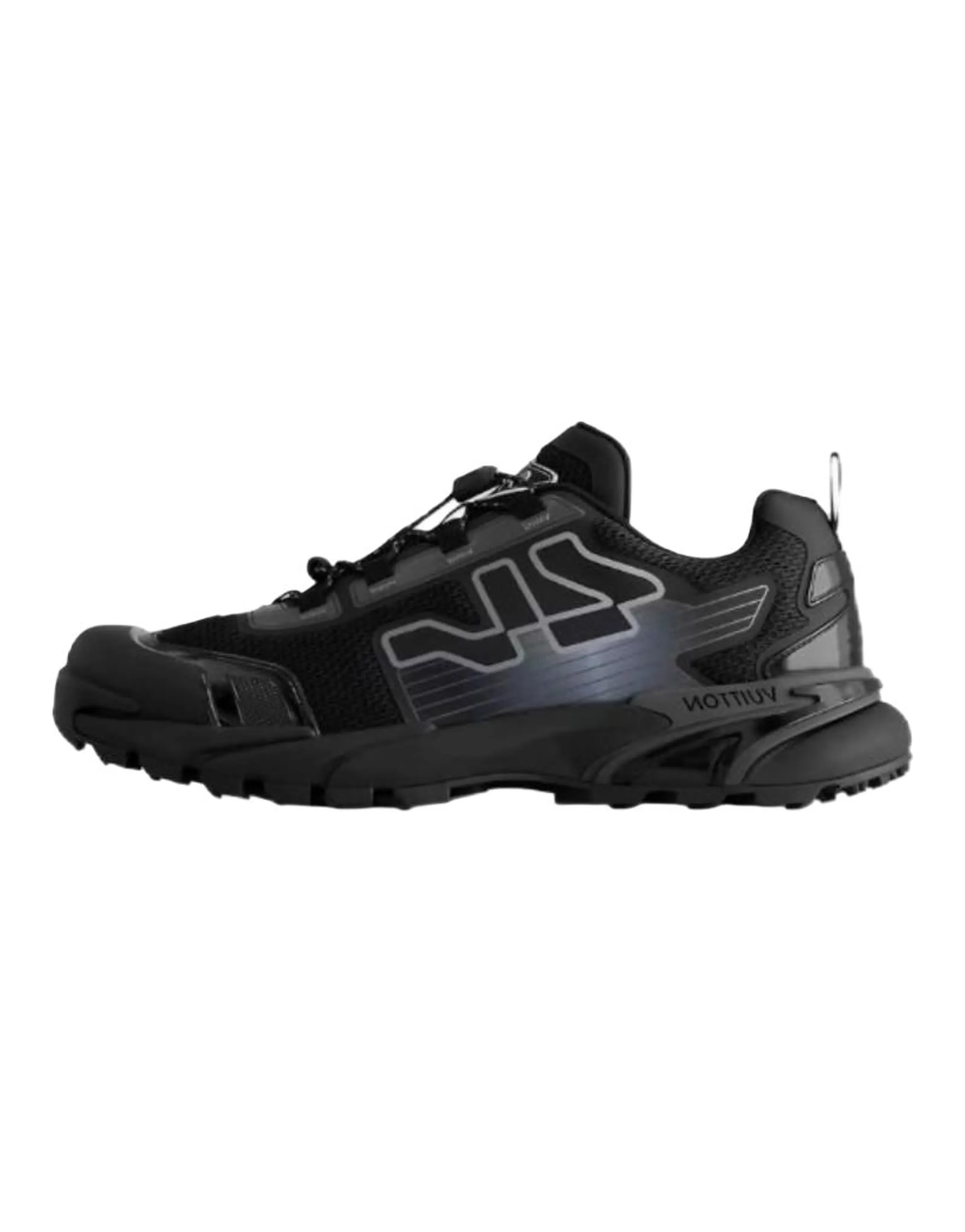LOUIS VUITTON Runner Tatic 2025 Spring Men's Collection Low-Top Casual Shoes Men's Black