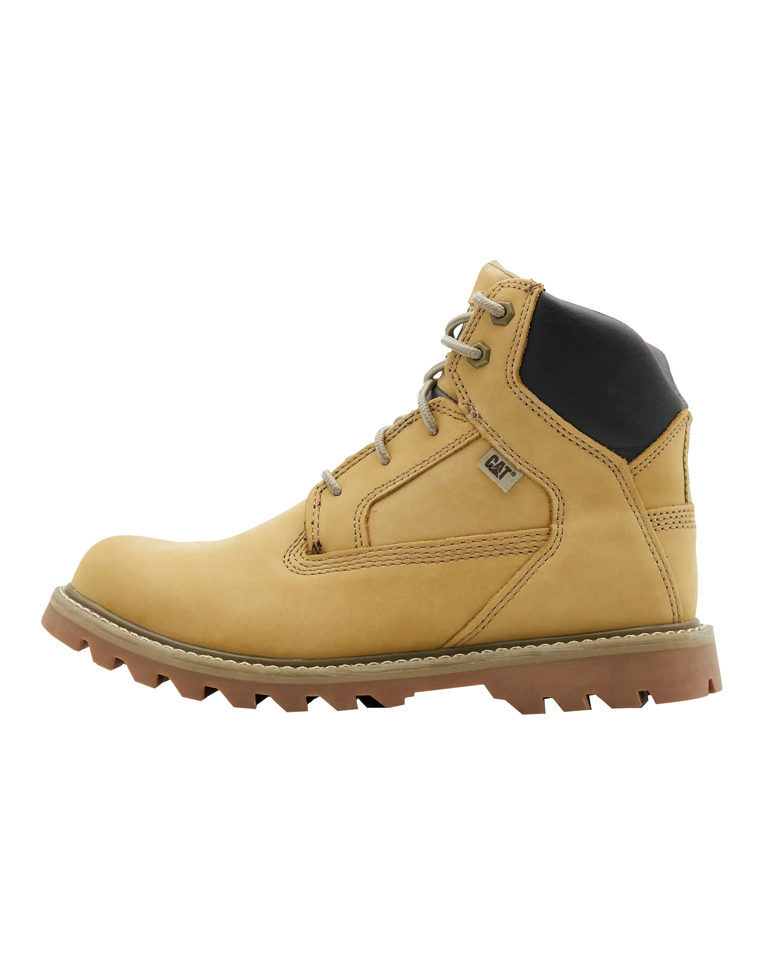 CAT Ankle-Length Martin Boot Men's Yellow