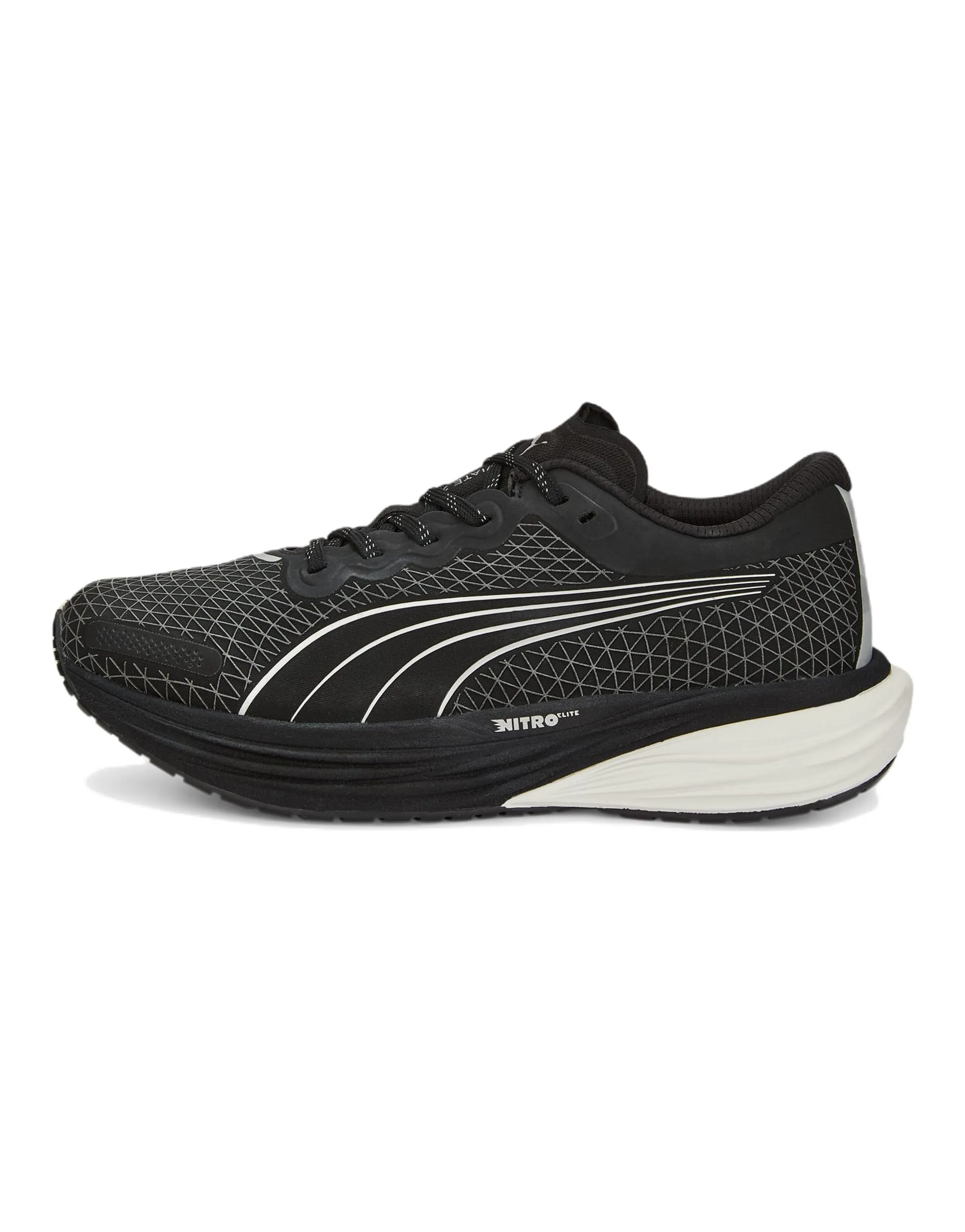 PUMA Deviate Nitro 2 Wtr 'Black Metallic Silver' Women's