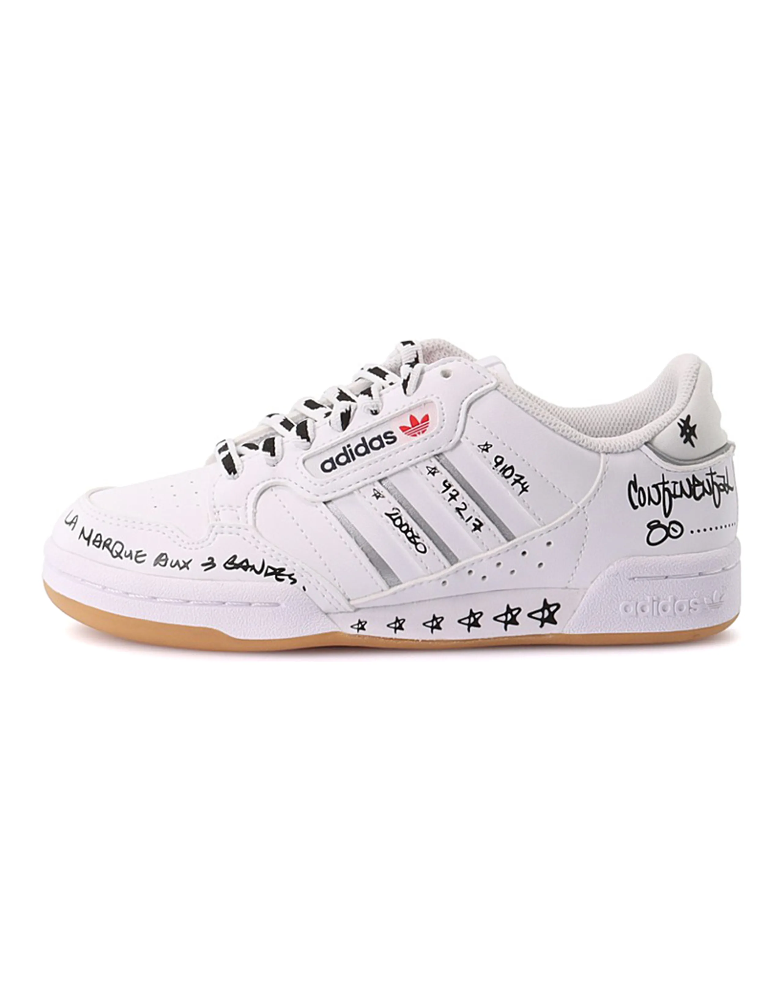 Adidas Originals Continental 80 Stripes 'Sharpie Pack White'