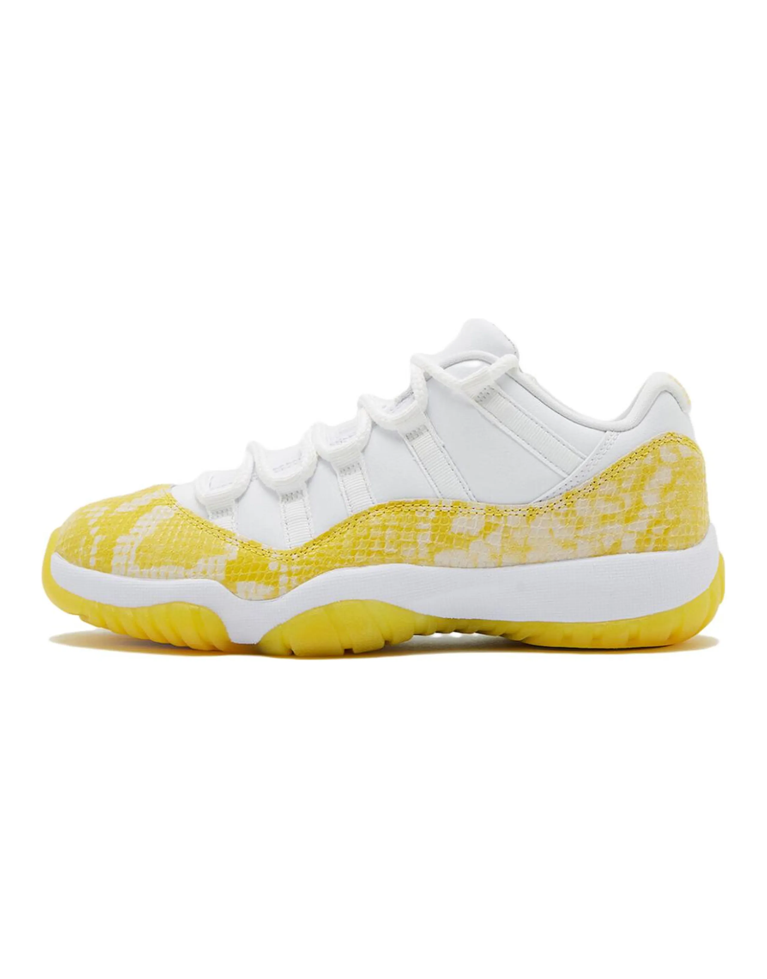 JORDAN 11 Retro Low Yellow Snakeskin Women's