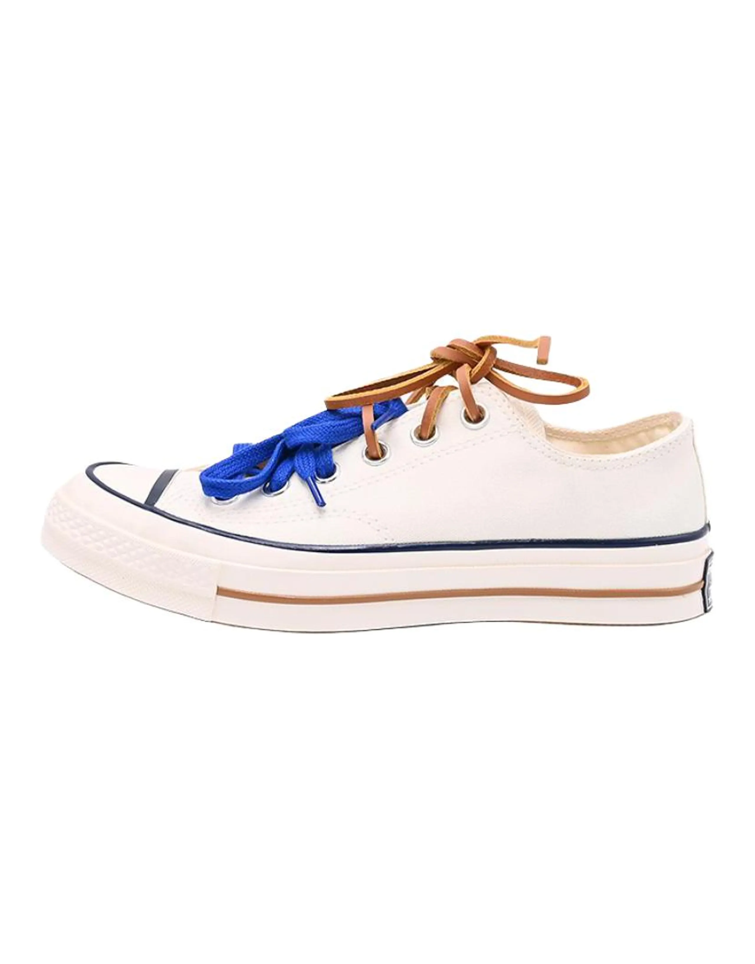 Converse Chuck 70 Sport Casual Comfortable Versatile Wear-Resistant Low-Top Canvas Shoes Unisex White Blue Brown