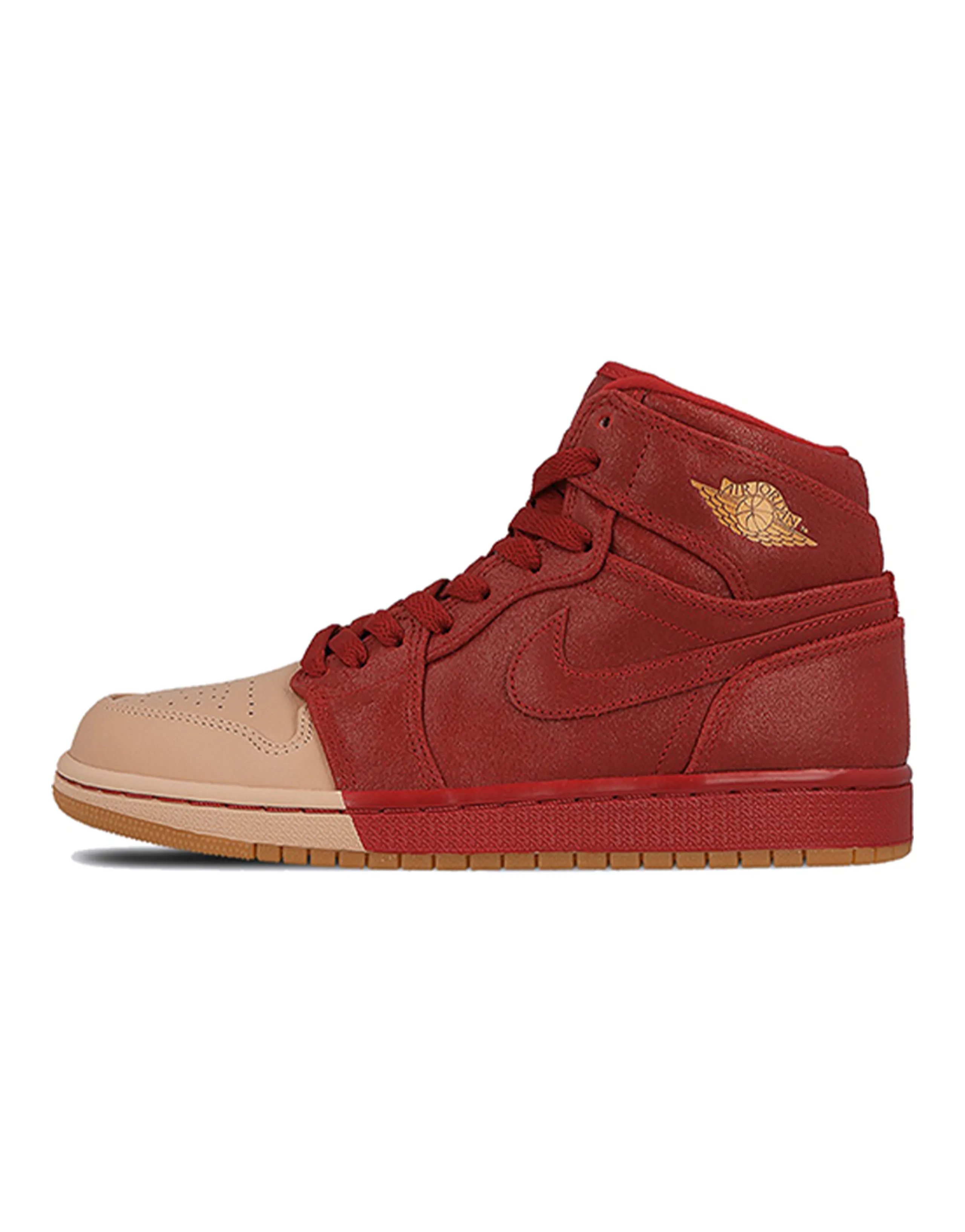 Jordan 1 Retro High Dip-Toe Red Women's
