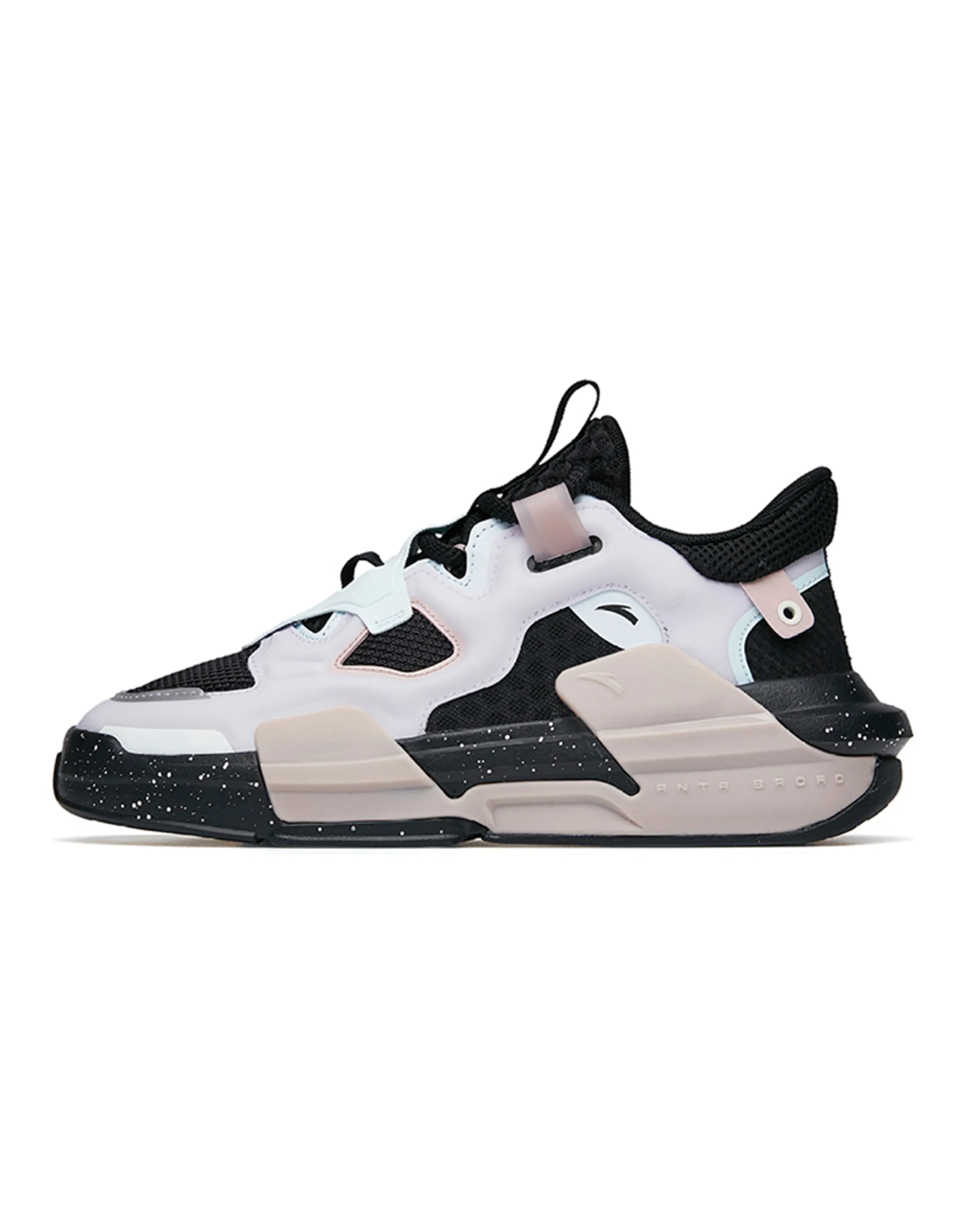 ANTA Bastard Casual Shoes Women's Low-Top White Black