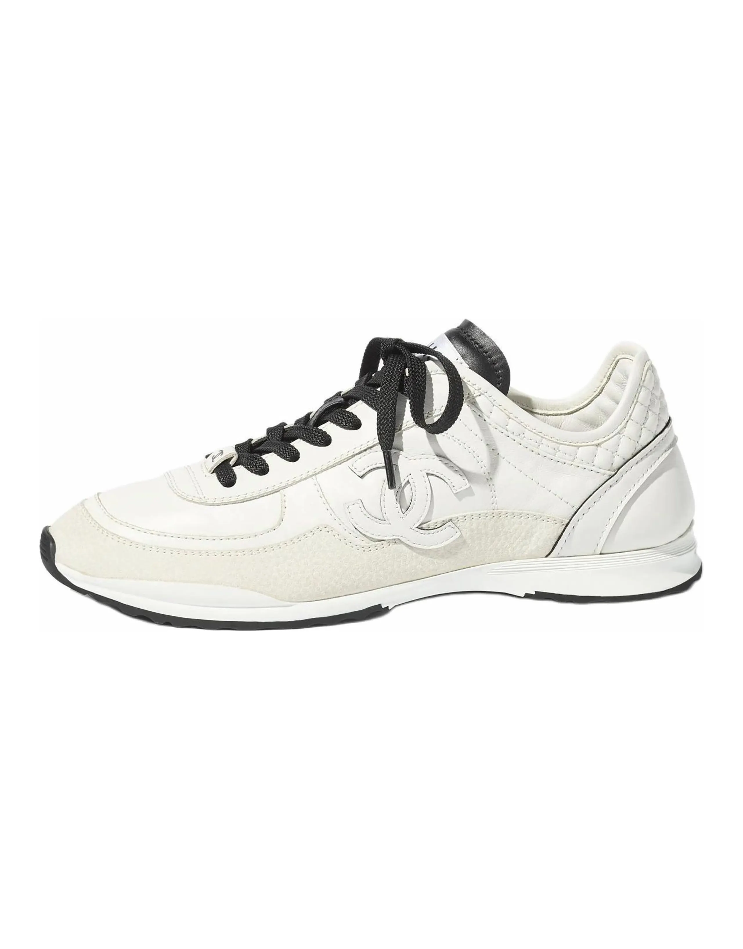 CHANEL 25P Casual Shoes Women's White