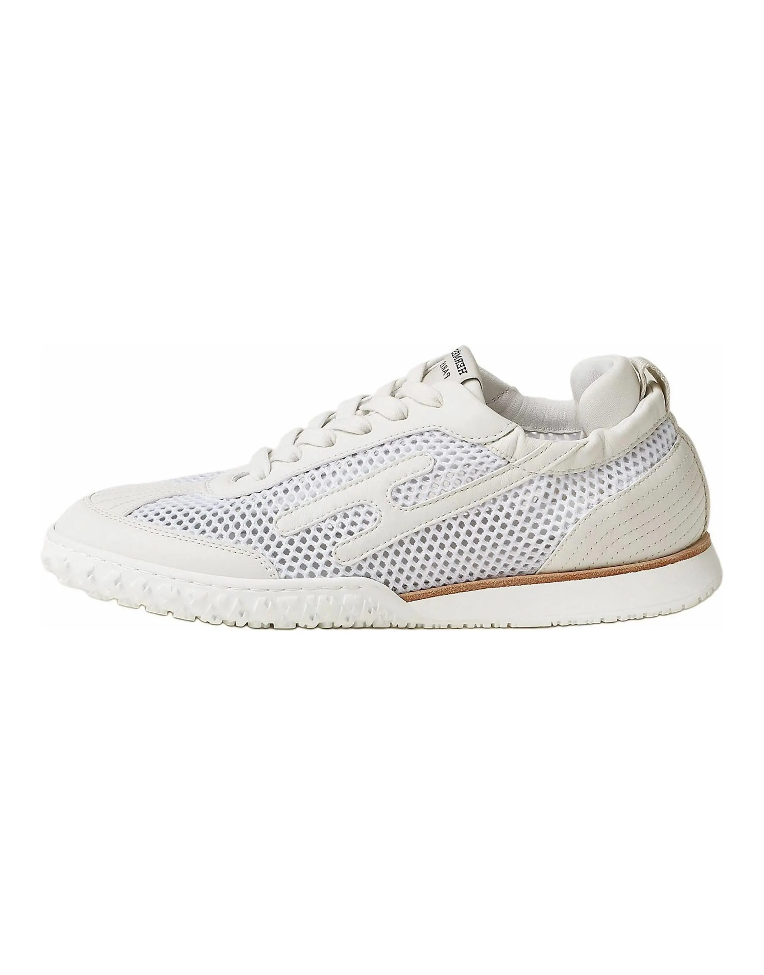 HERMES Jet Low Top Casual Shoes Women's White