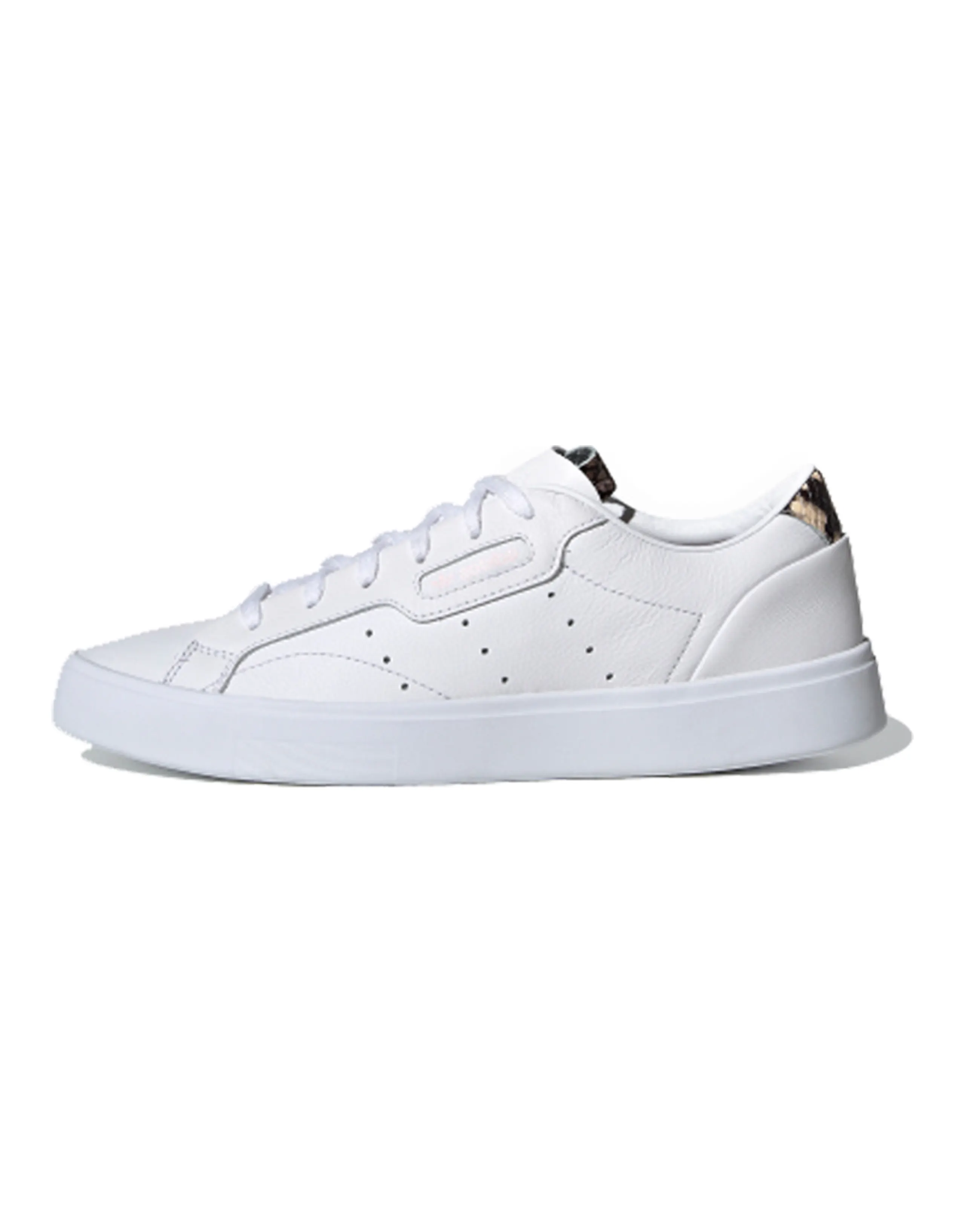 Adidas Originals Sleek Skate Shoes 'White Brown' Women's