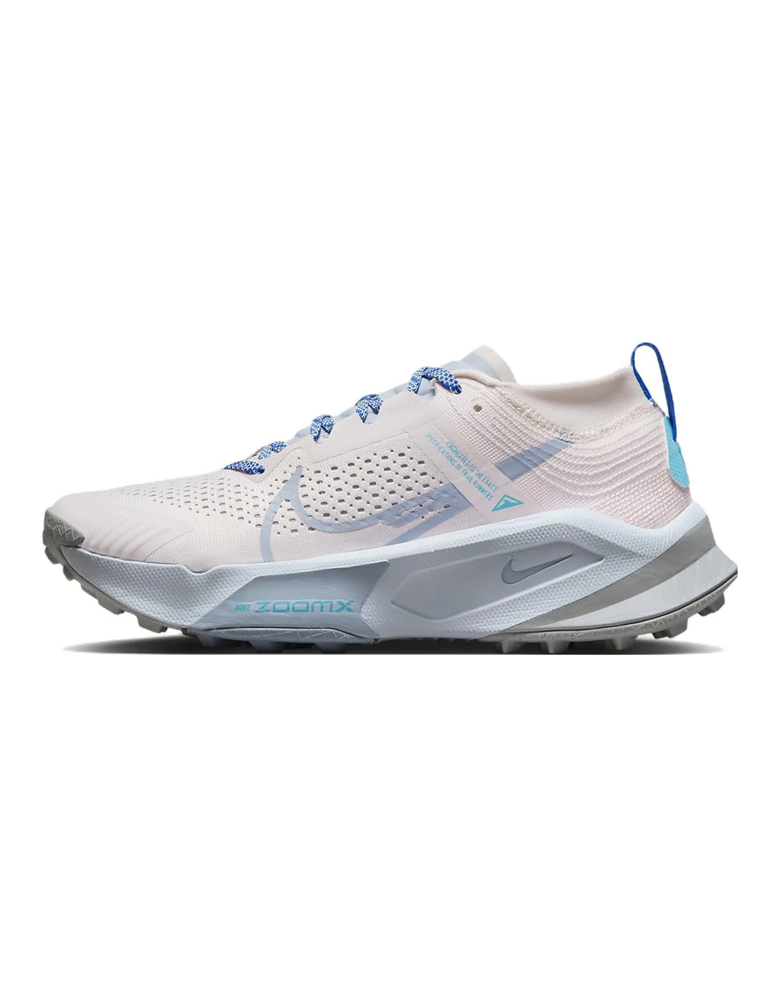 Nike ZoomX Zegama Trail Pearl Pink Coconut Milk Baltic Blue Blue Whisper Women's