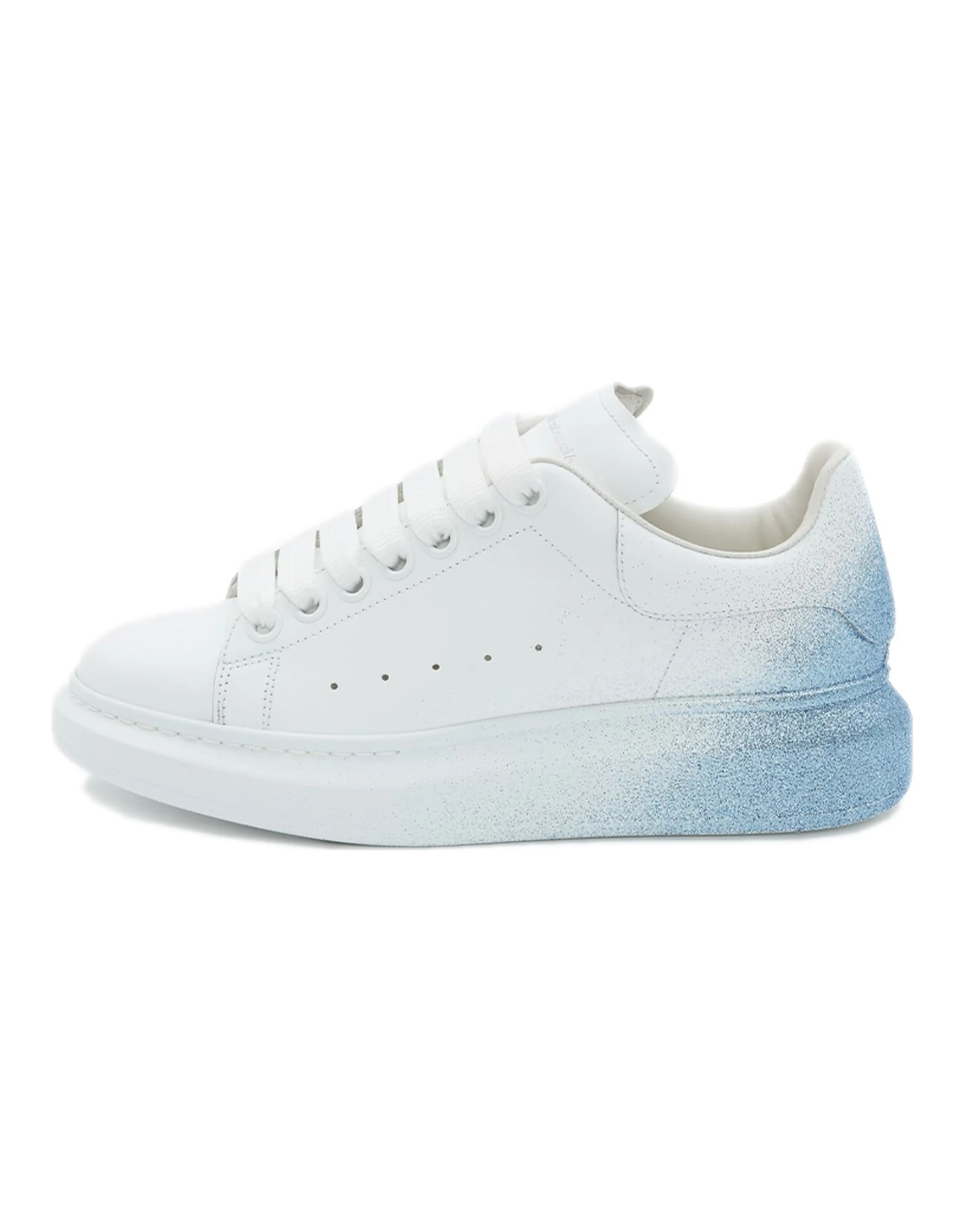 Alexander McQueen Oversized Sneakers 'White Blue' Women's