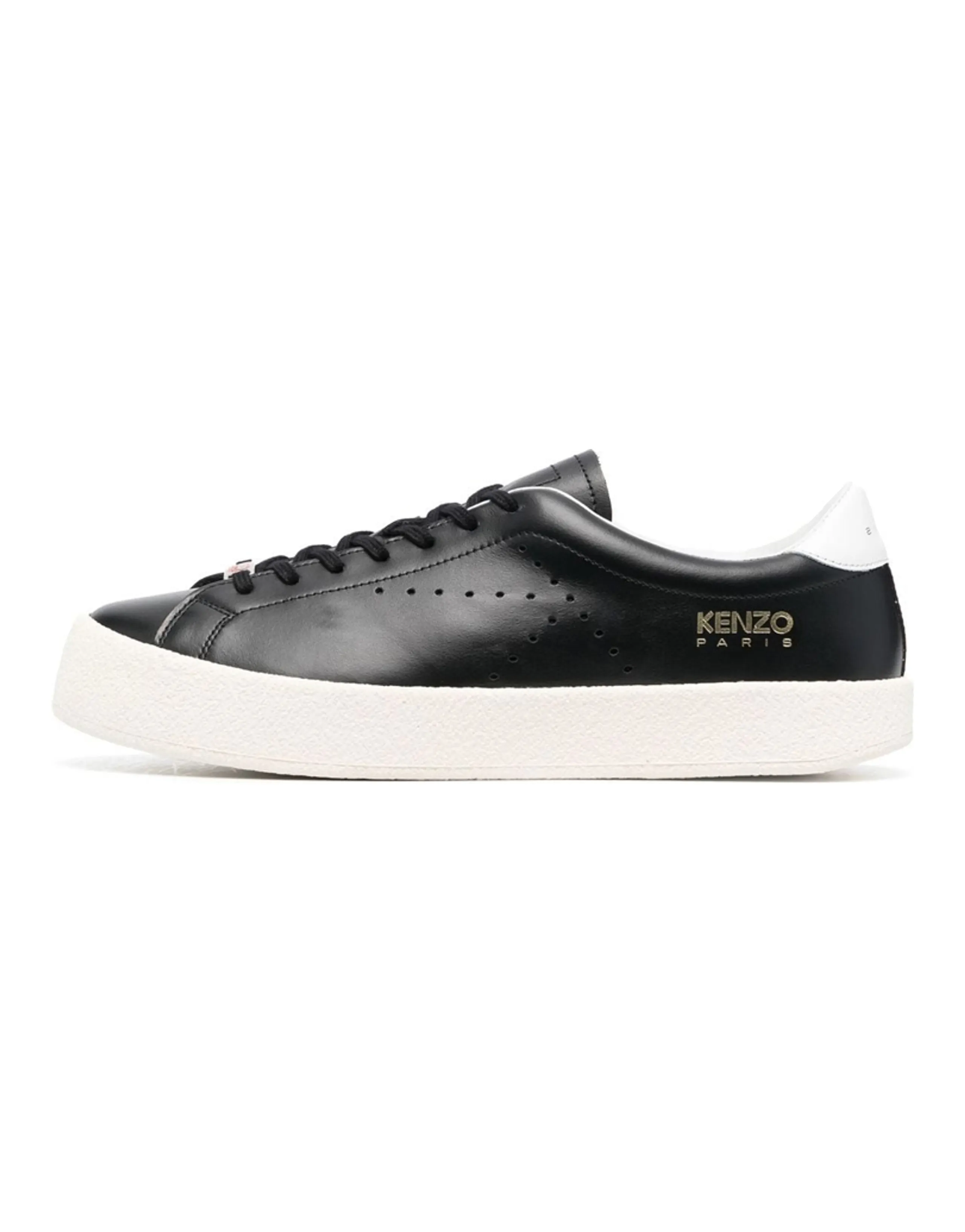 KENZOswing Lace-up Leather Sneakers