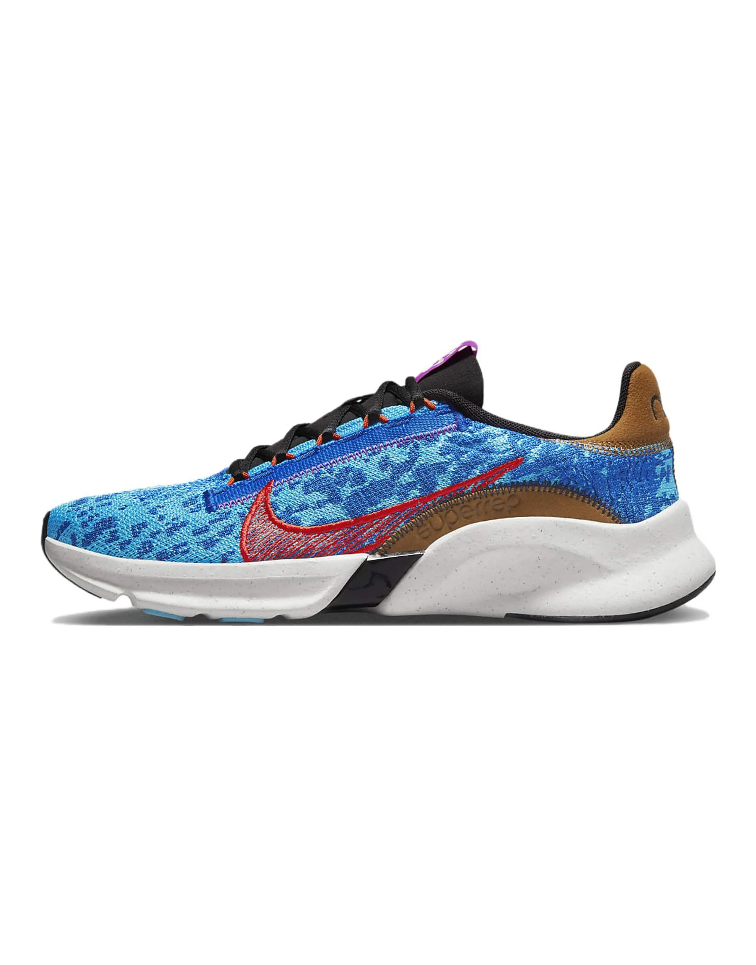 Nike SuperRep Go 3 Next Nature Flyknit 'Game Royal Picante Red'