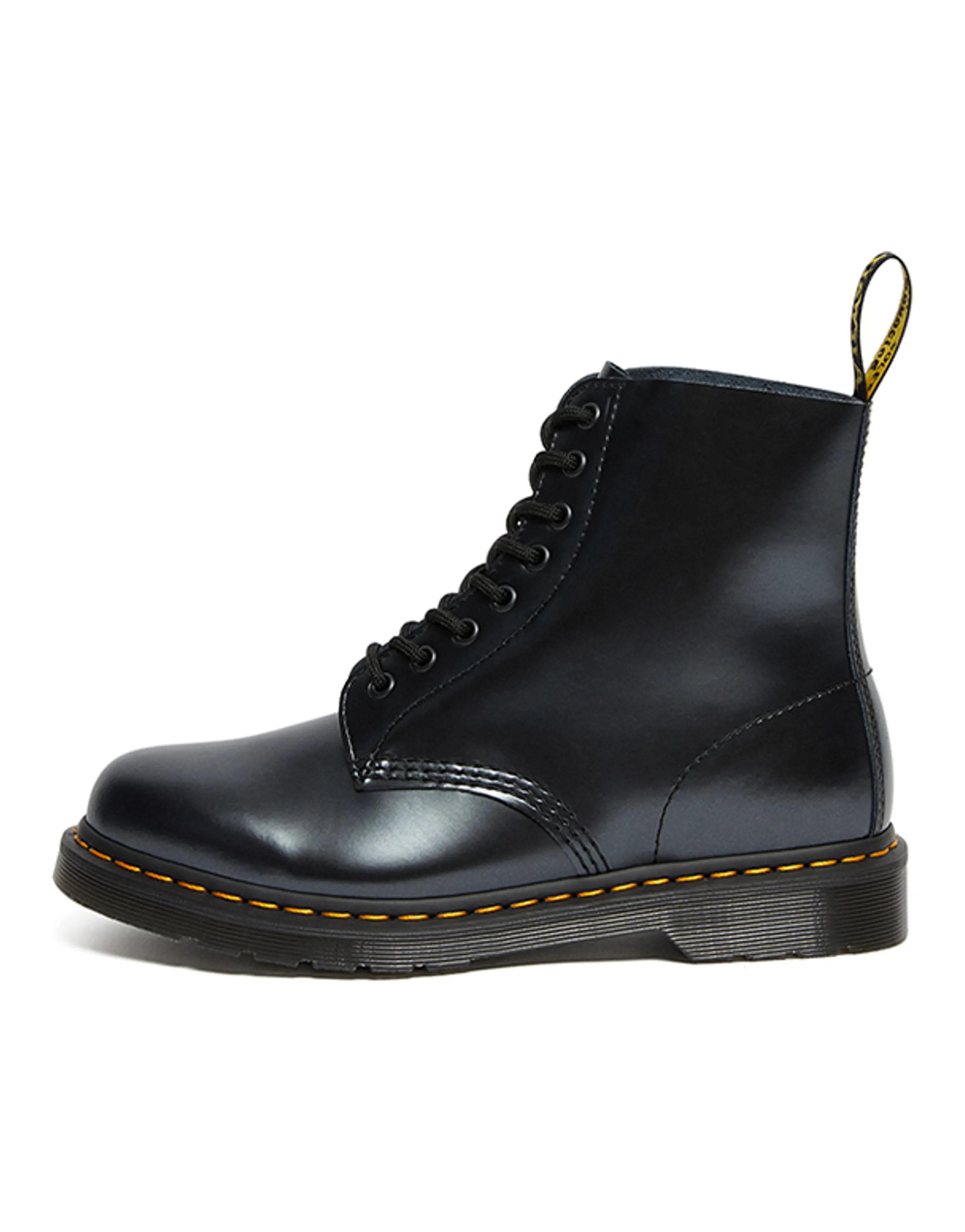 Dr.Martens 1460 Pascal Chroma 8 Martin Boots Couple Style Silver Black