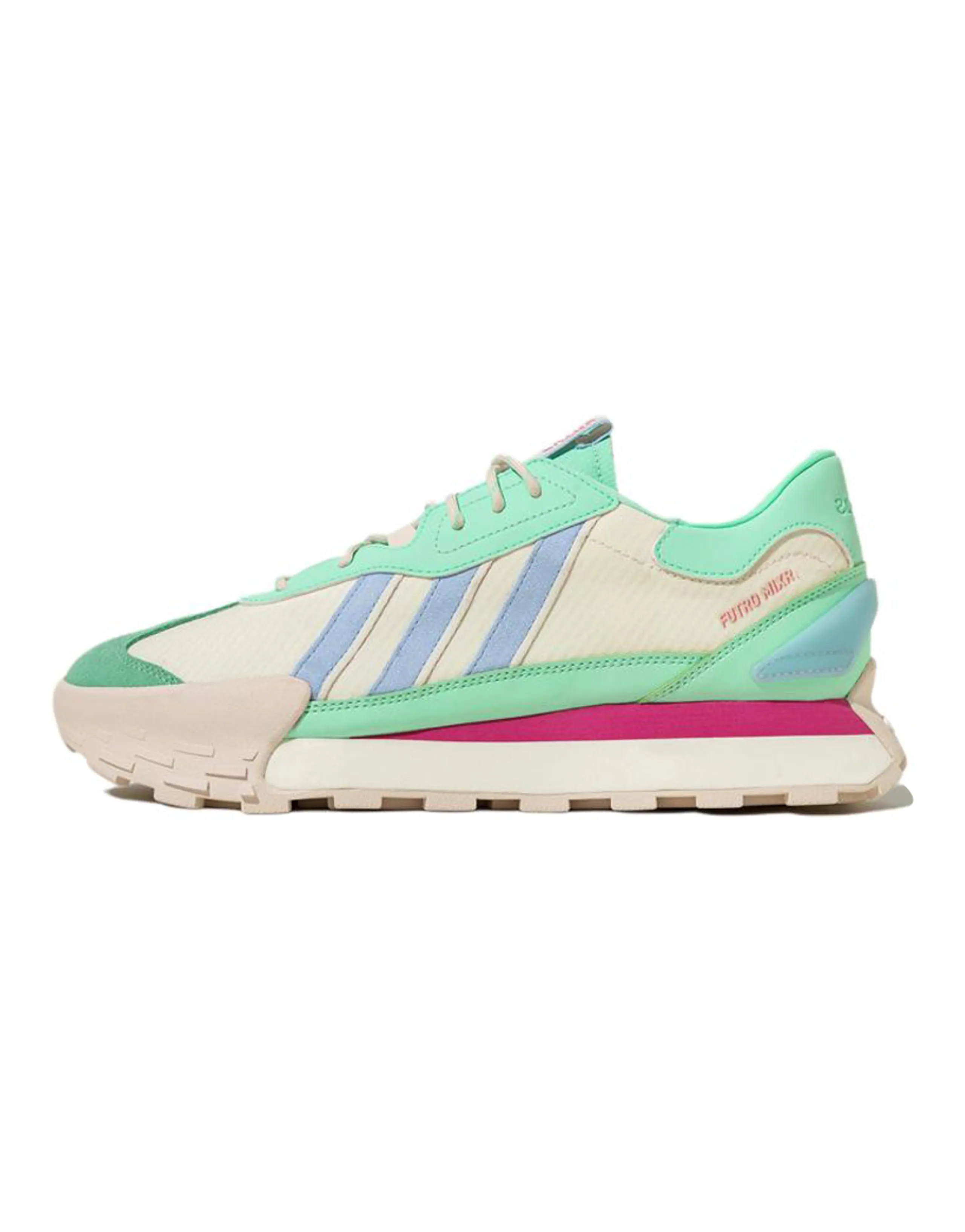 Futro Mixr Adidas Neo 'Beige Aqua Green Pink'