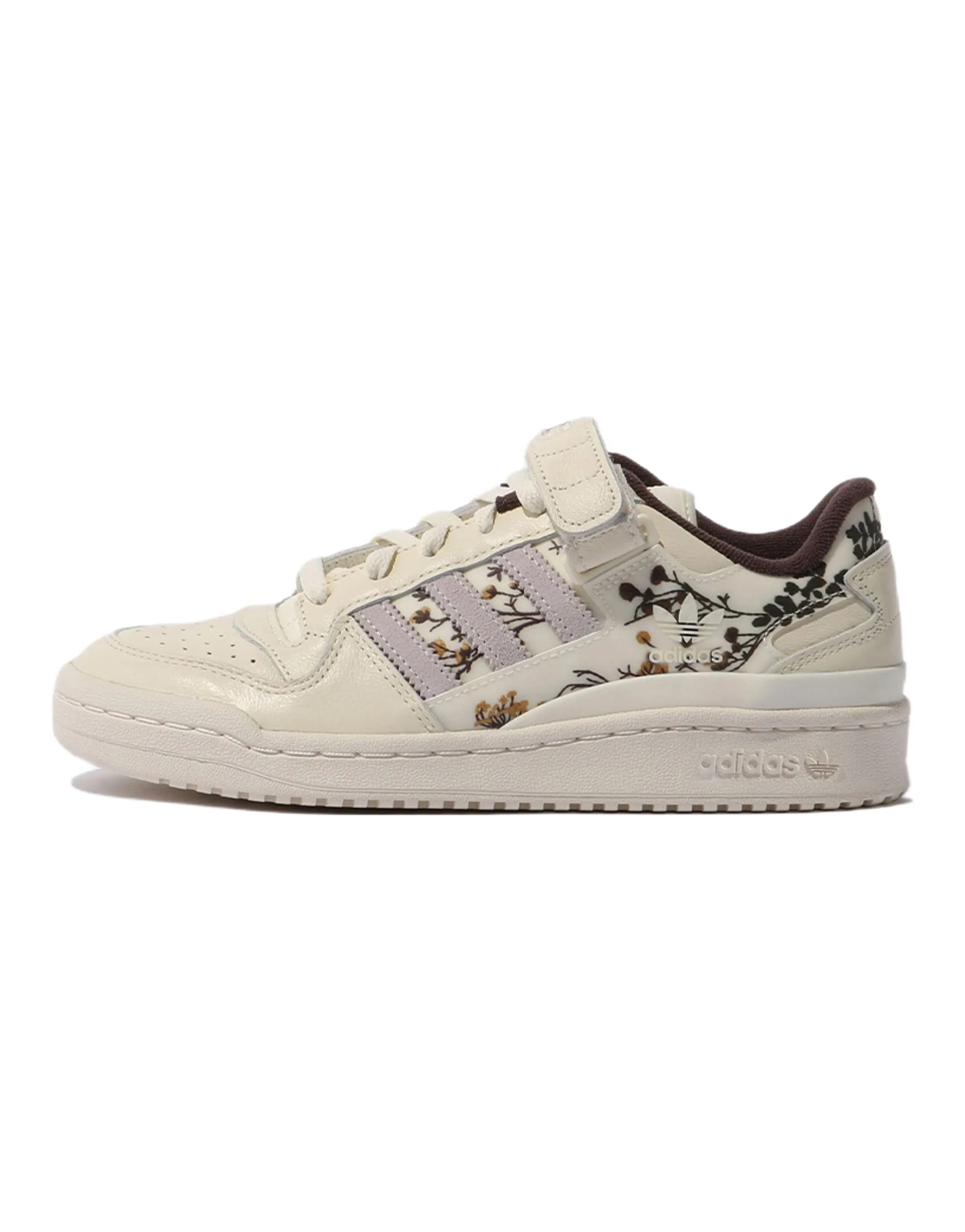 Adidas Originals Forum Low 'Creamwhite Light Purple Dark Green'