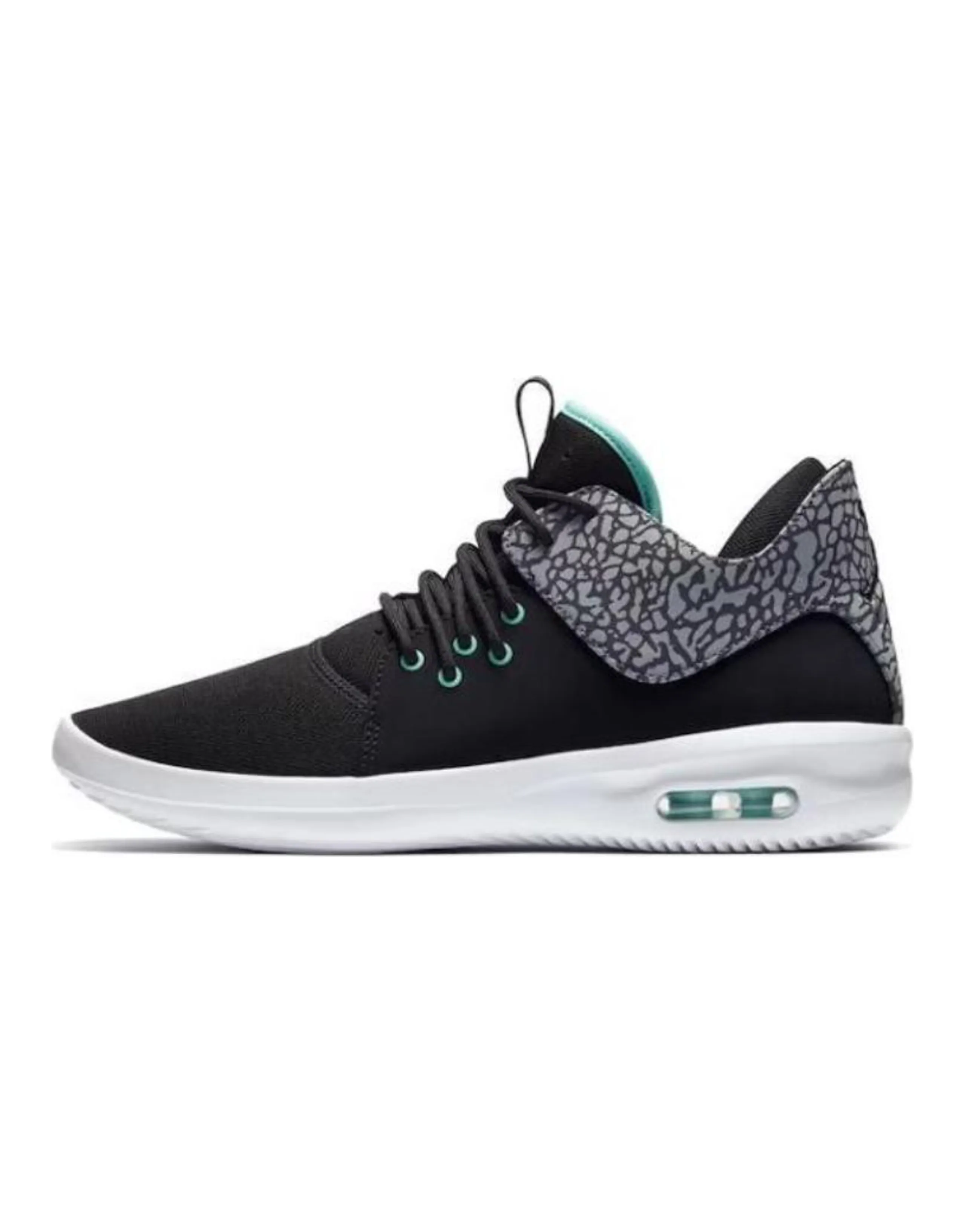 Jordan First Class Cushioned Wear-Resistant Low-Top Lifestyle Casual Shoes Men's Black Green