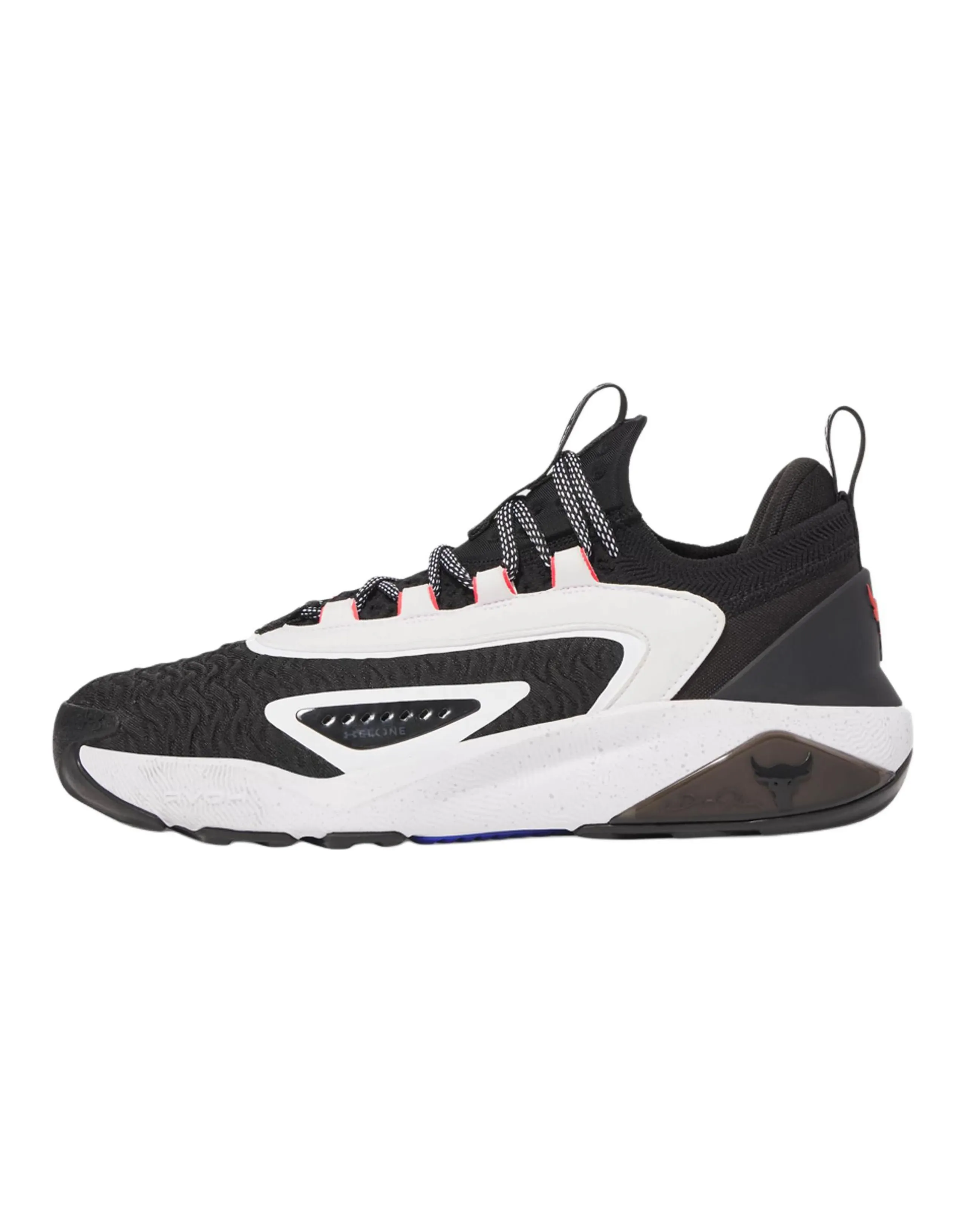Under Armour Anti Slip Wear Resistant Low Top Training Shoes Men's Black White