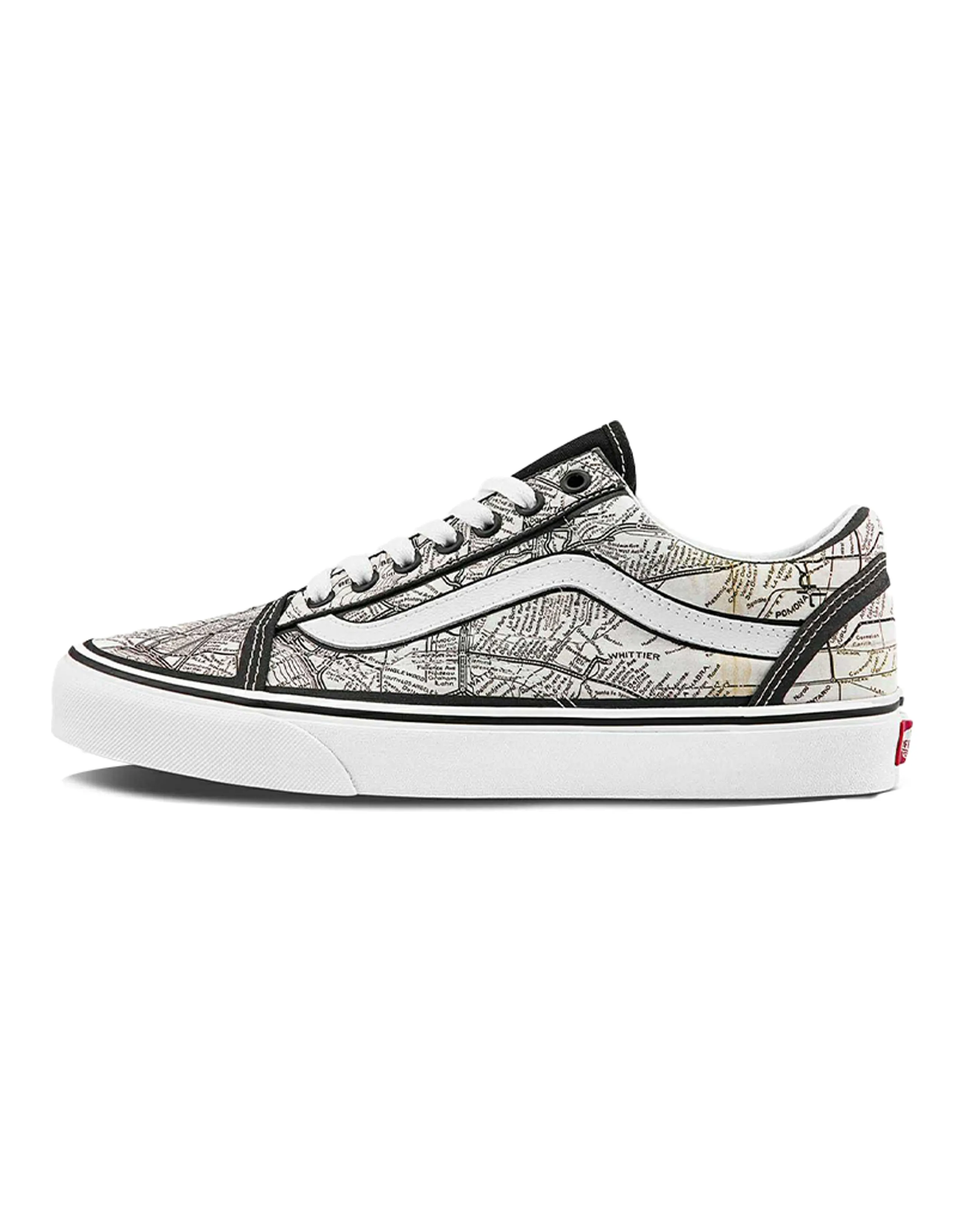 Old Skool Moca X Vans 'Frances Stark Maps'