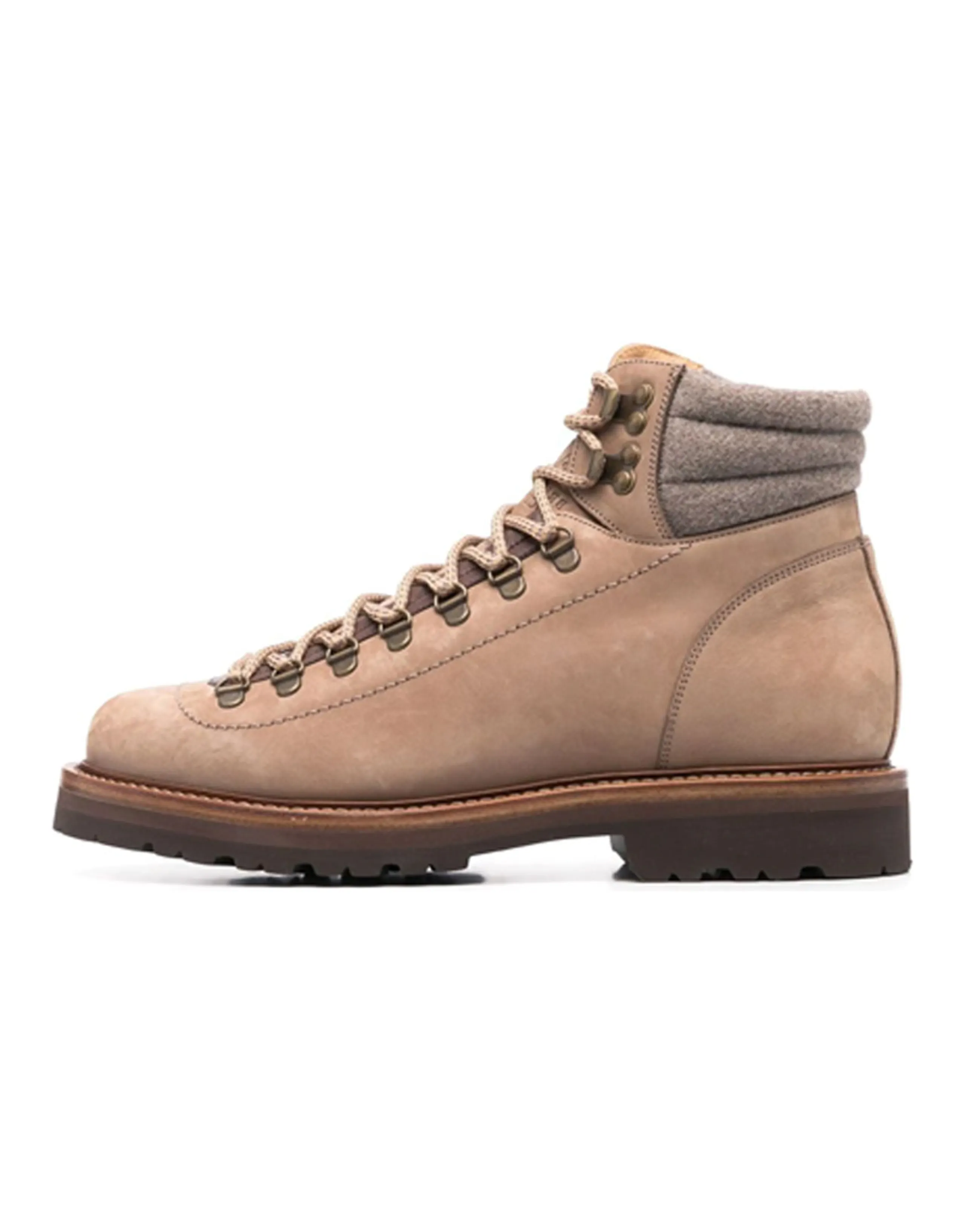 Brunello Cucinelli Ankle Boots Men Beige