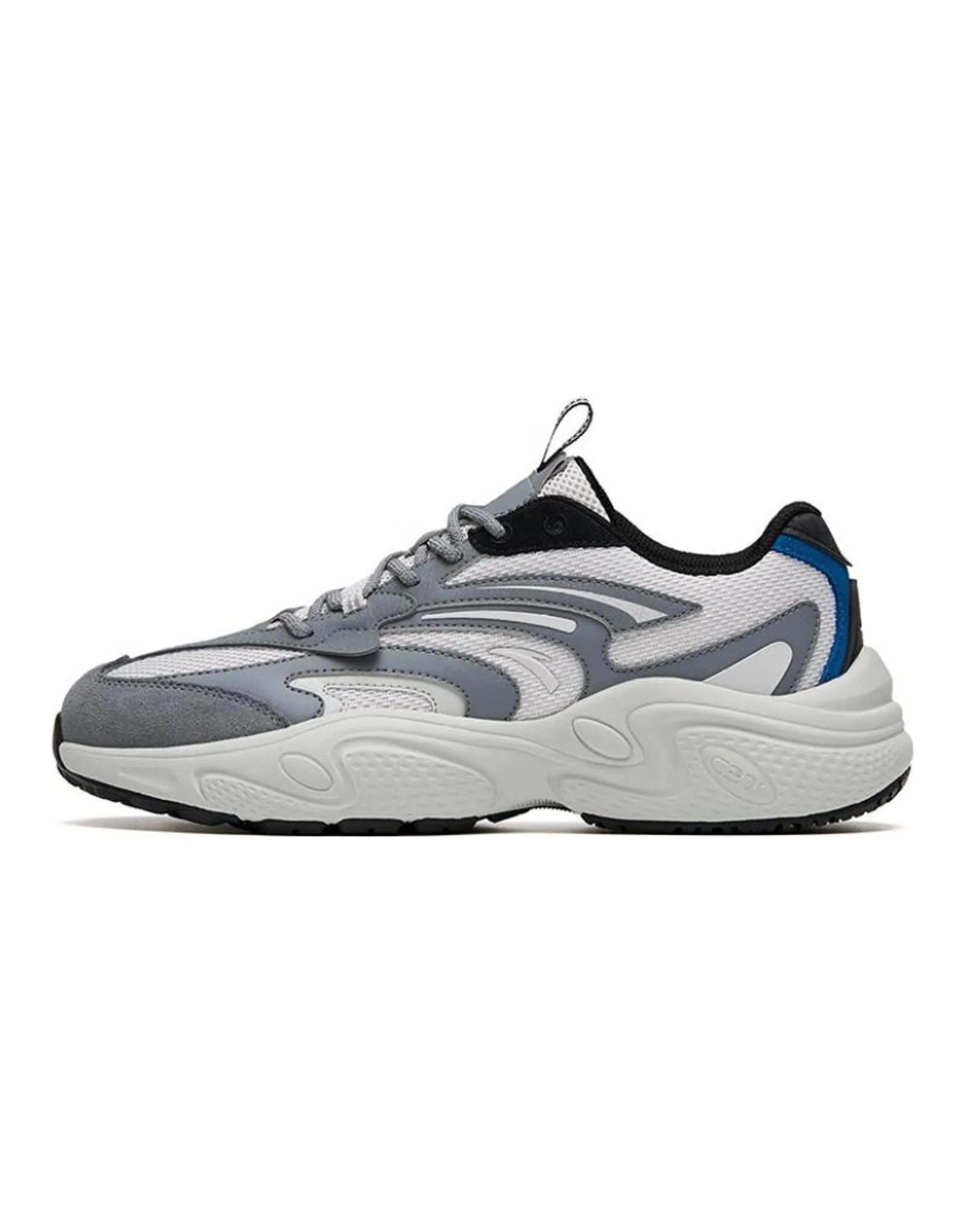 Anta C37 Series Low-Top Casual Shoes Men's Gray Black