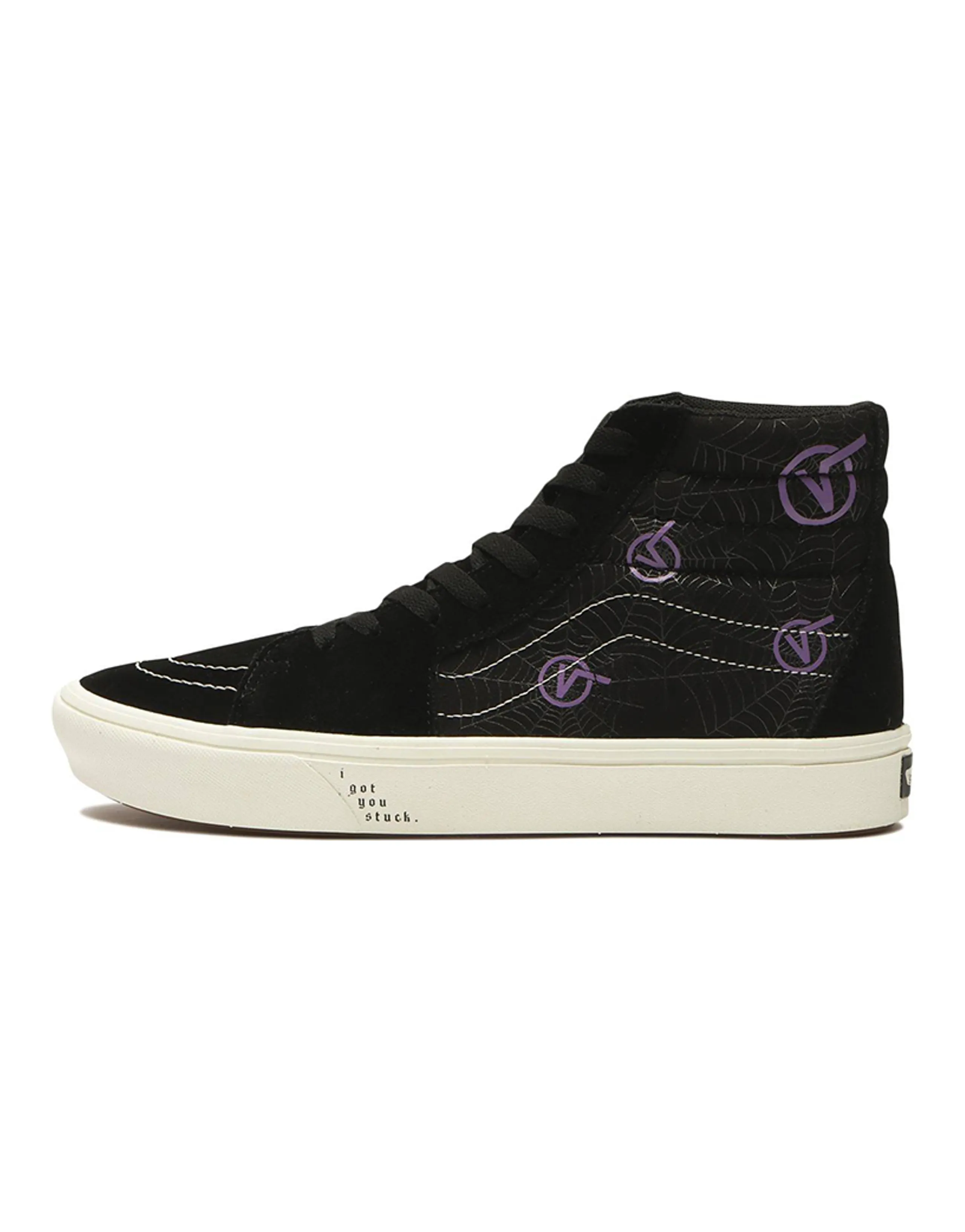 Vans SK8 HI Comfycush Spider Black Purple