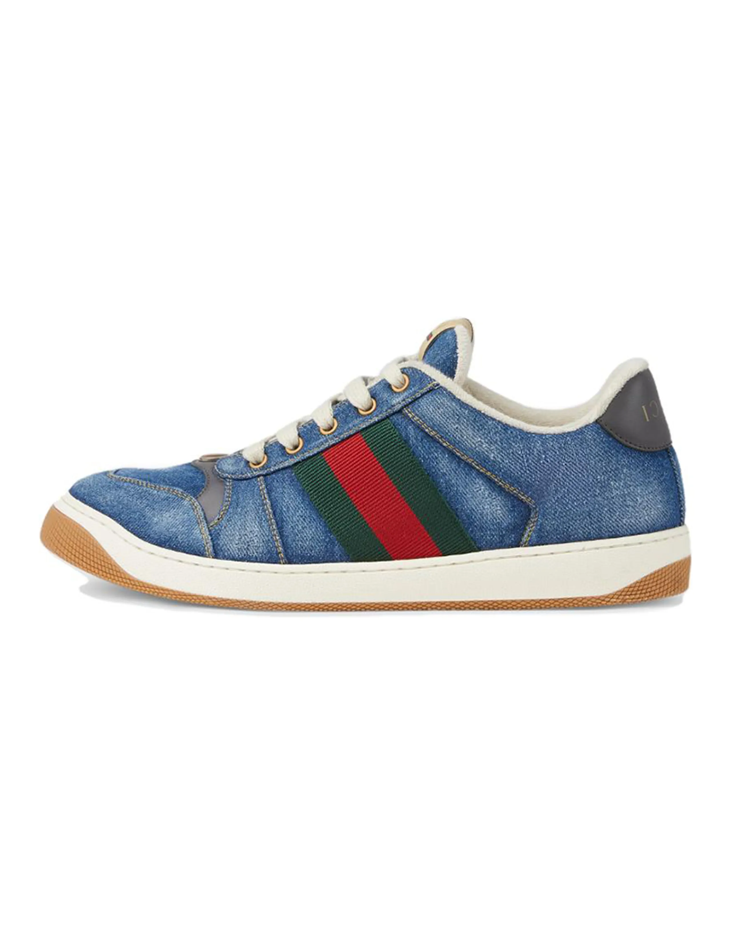 GUCCI Screener Sneaker 'Blue Denim'