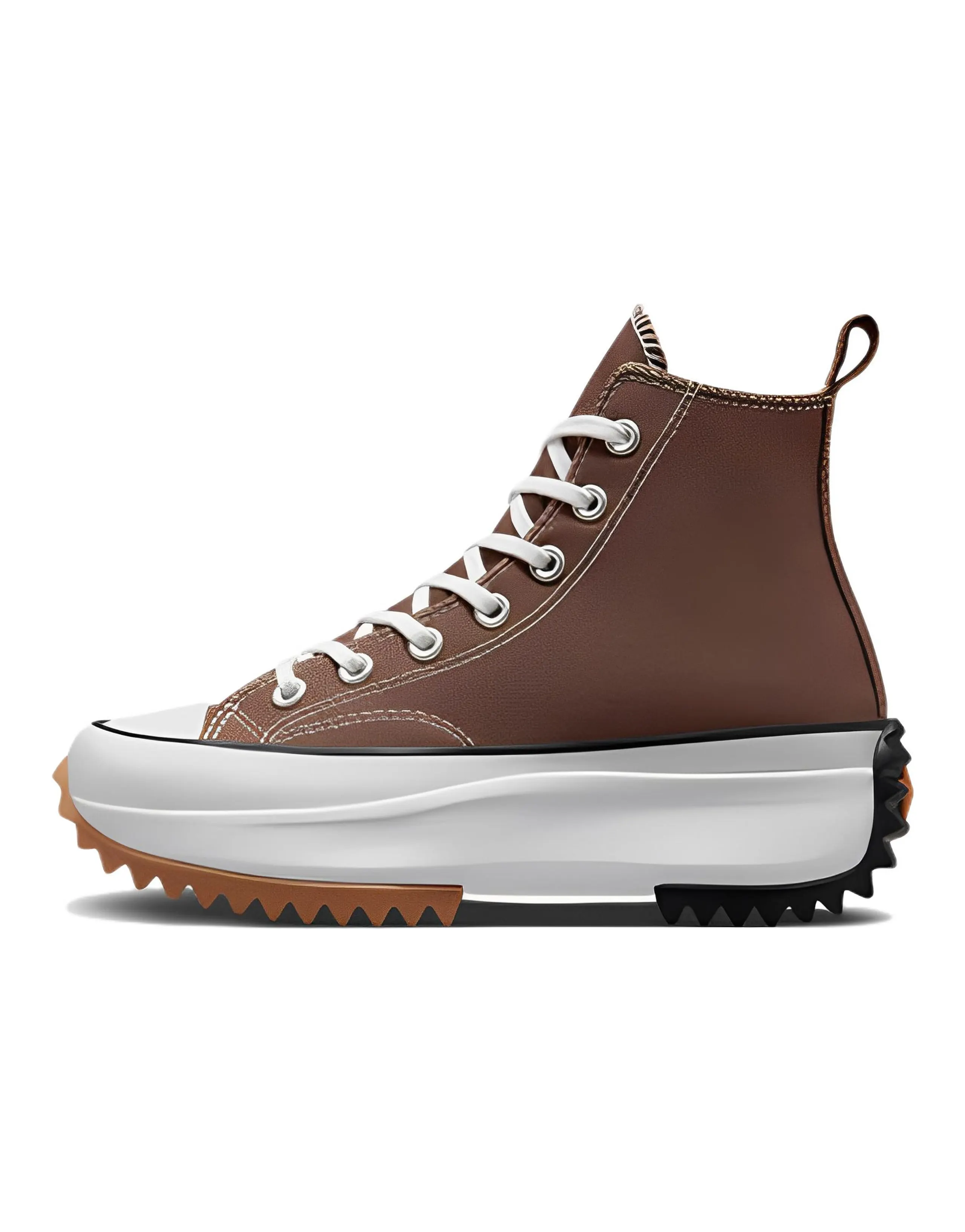 Converse Run Star Hike Platform Hi Squirrel Friend Brown