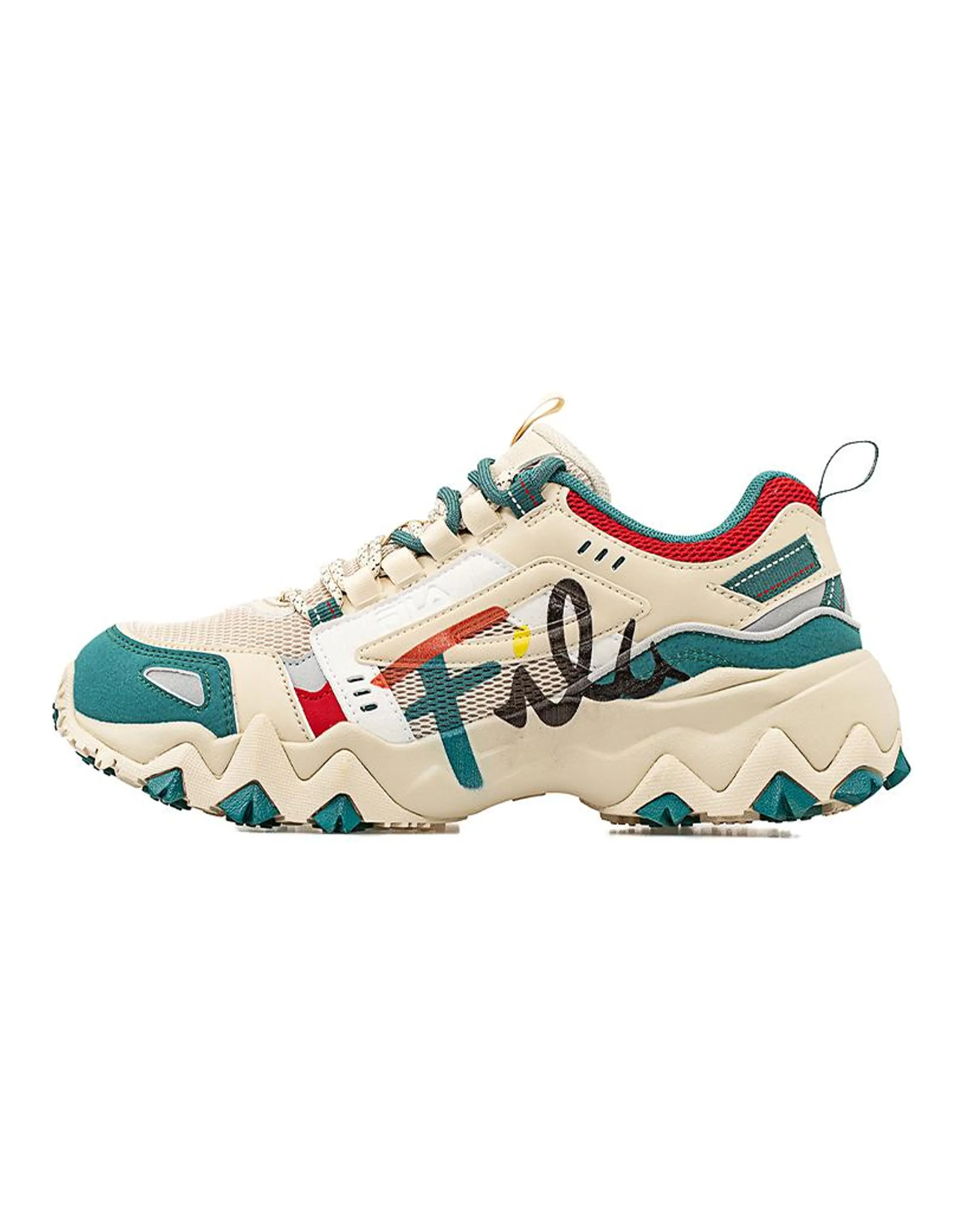 FILA Oakmont Peaker Low Running Shoes Green Women's