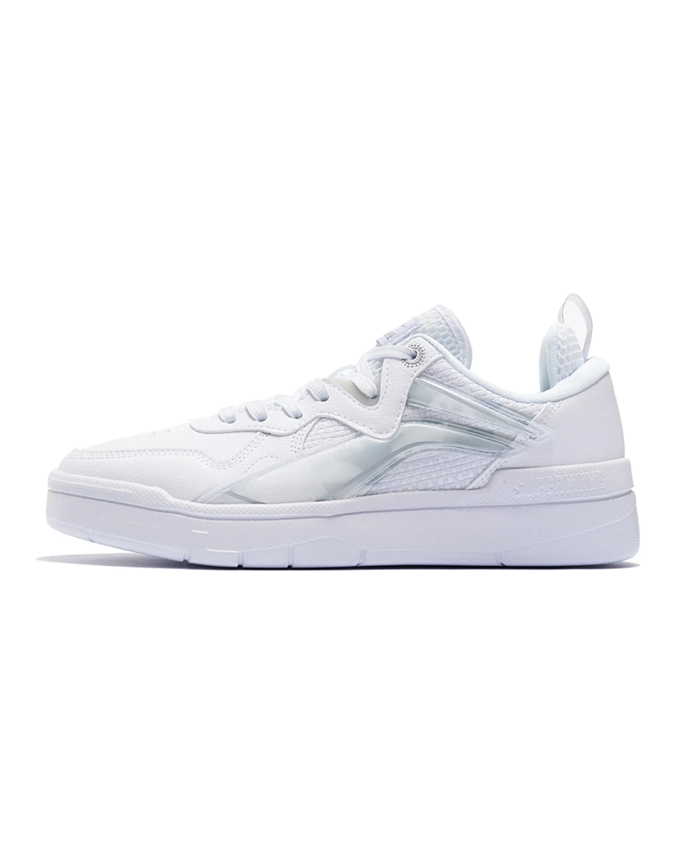 LiNing Wave Lite Low-Top Skateboard Shoes Men's White