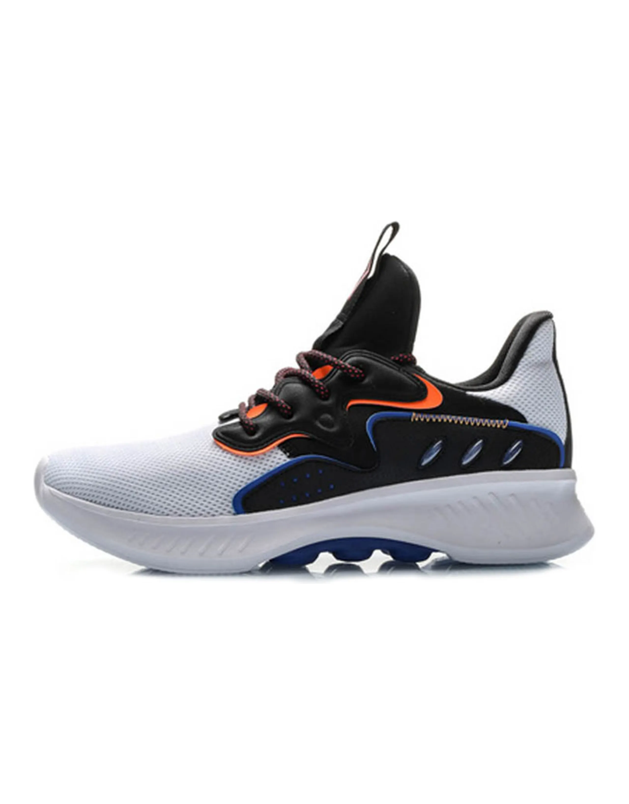 LiNing EazGo Non-slip Lightweight Low-Top Casual Shoes Men's White Black