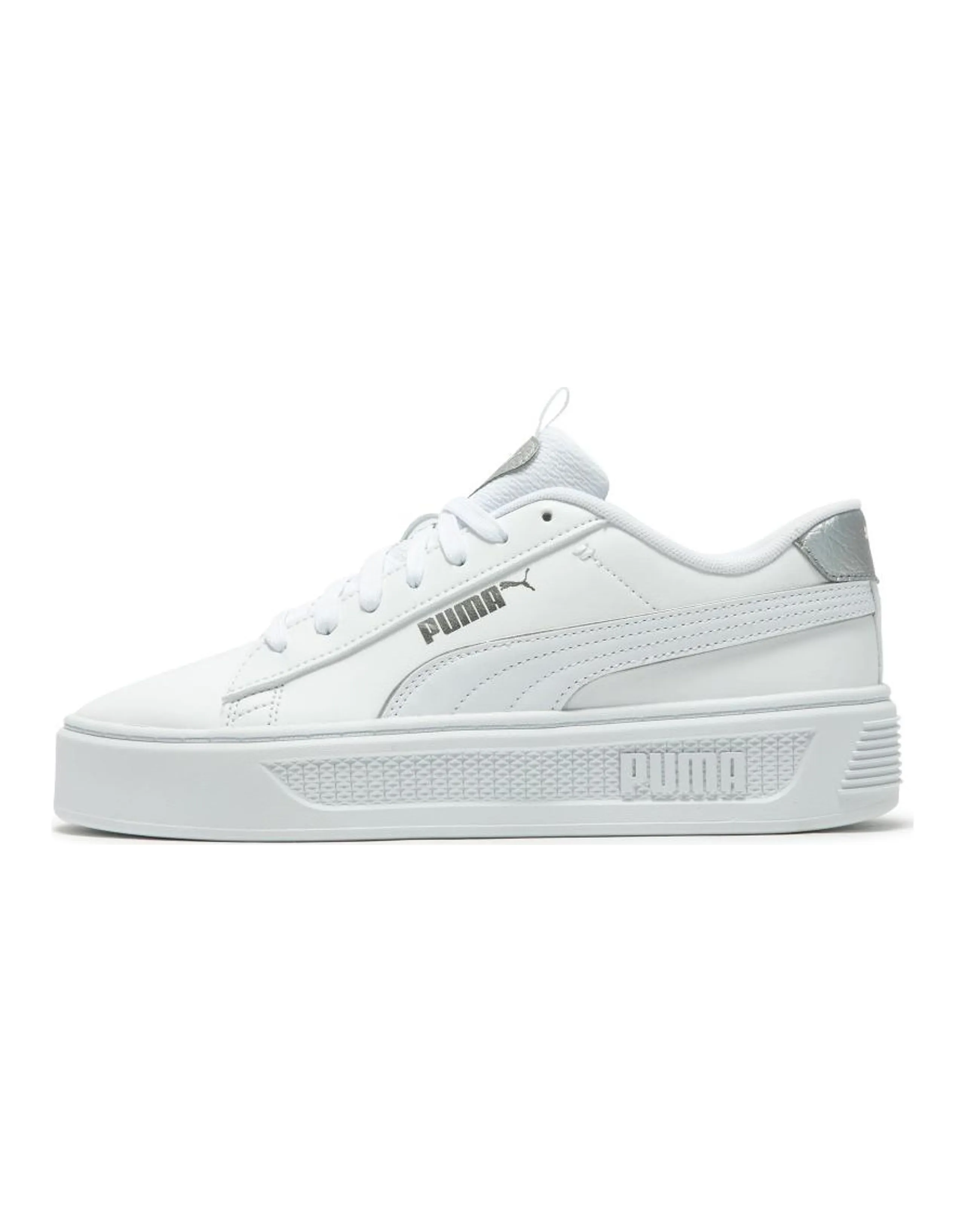 PUMA SmashPlatform V3 Pop Up Metallics 'White' Women's