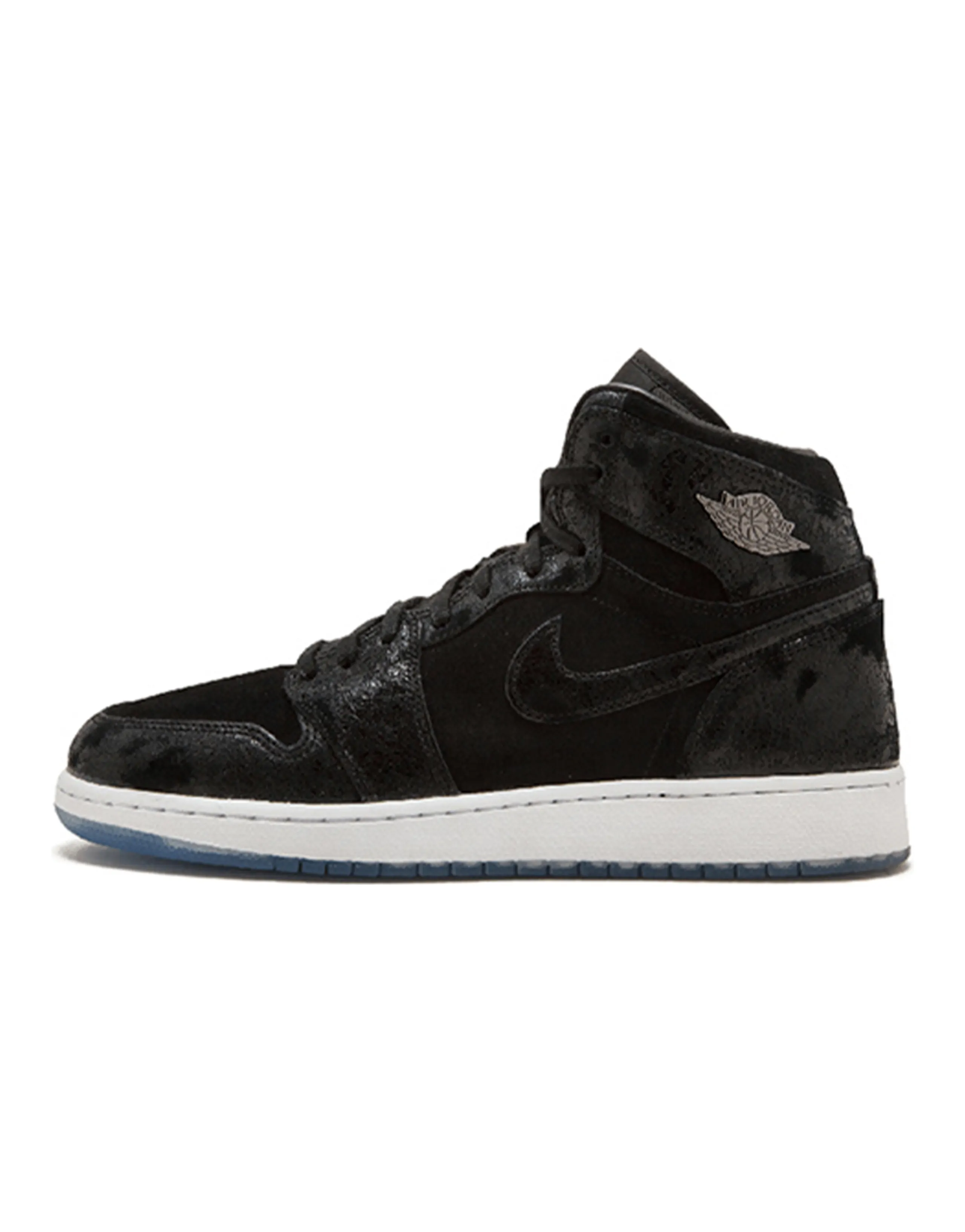 Jordan 1 Retro High Heiress Black Suede GS