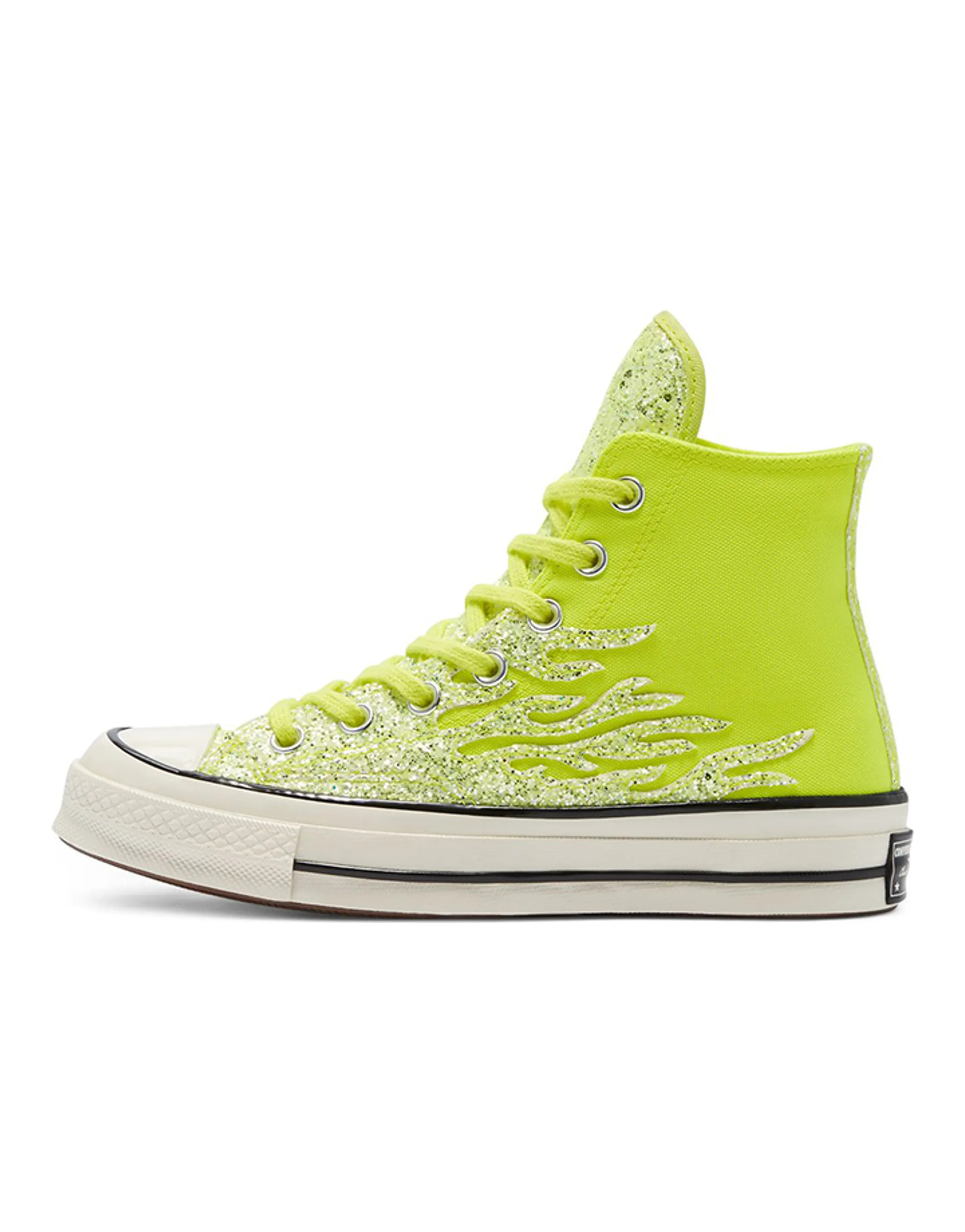 Converse Chuck Taylor All Star 70 Hi Glitter Shine Lemon Women's