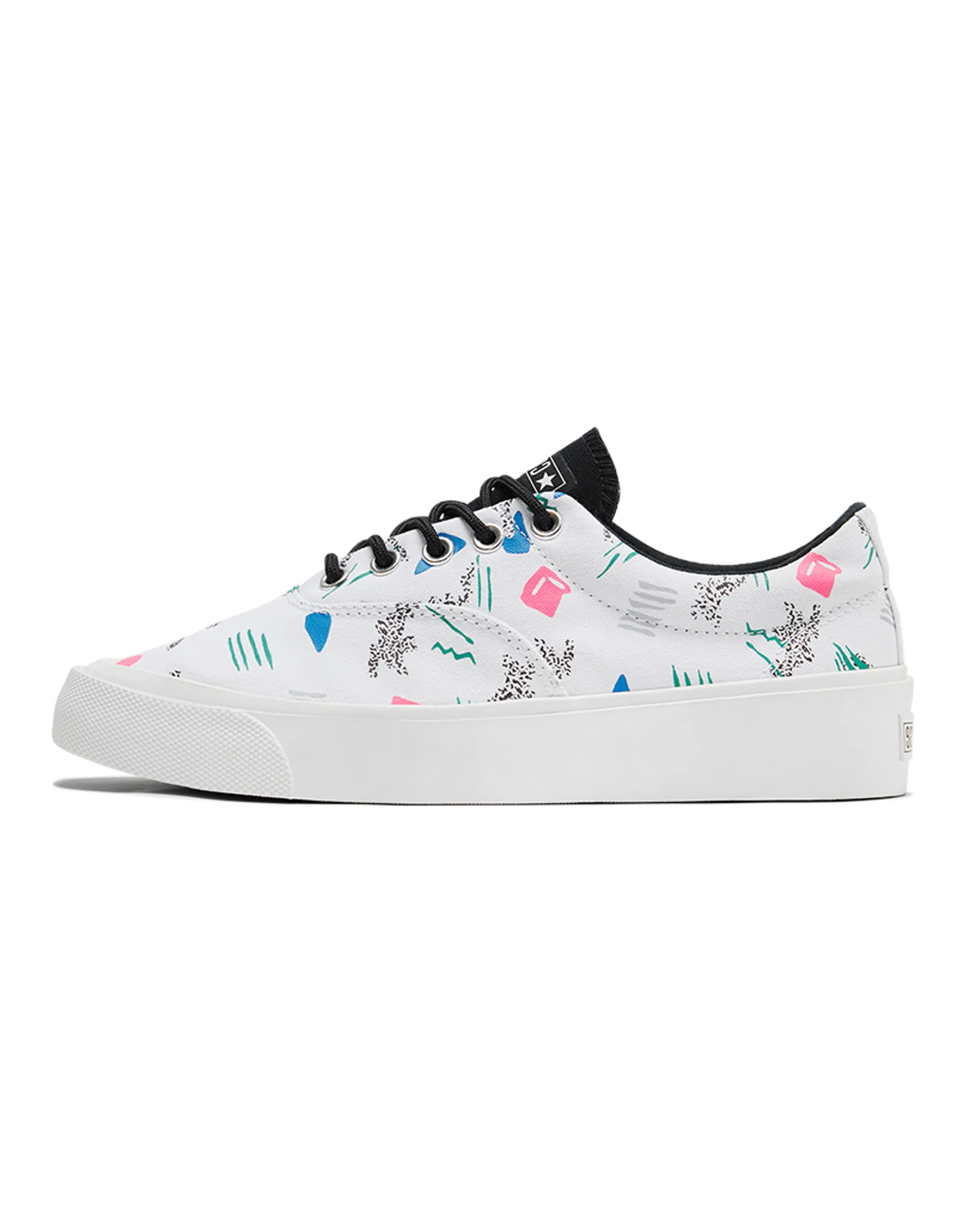 Converse Skidgrip Lightweight Low-Top Casual Canvas Shoes Unisex White