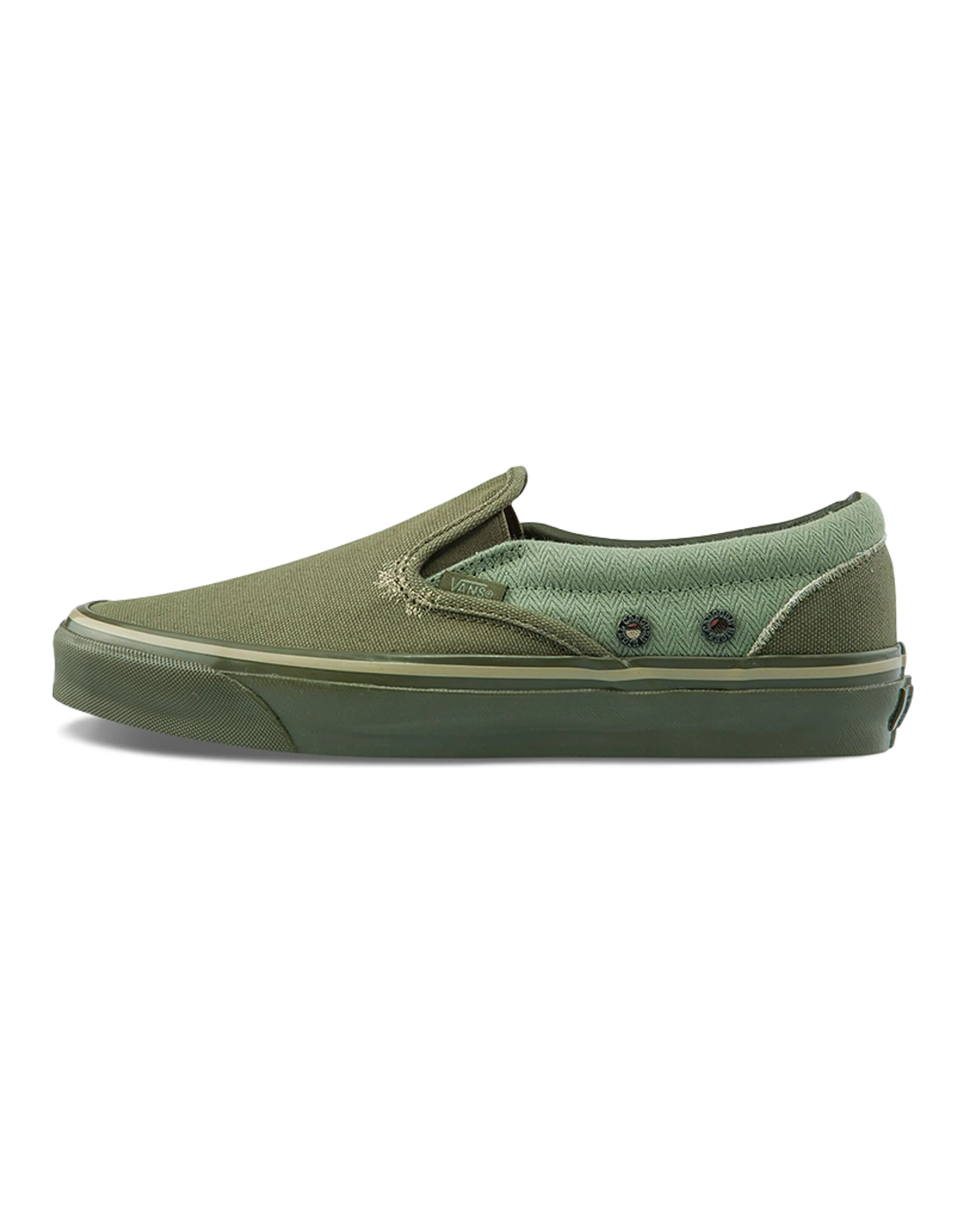 Slip On Nigel Cabourn X Og Classic Vans Lx 'USMC Army Mix'