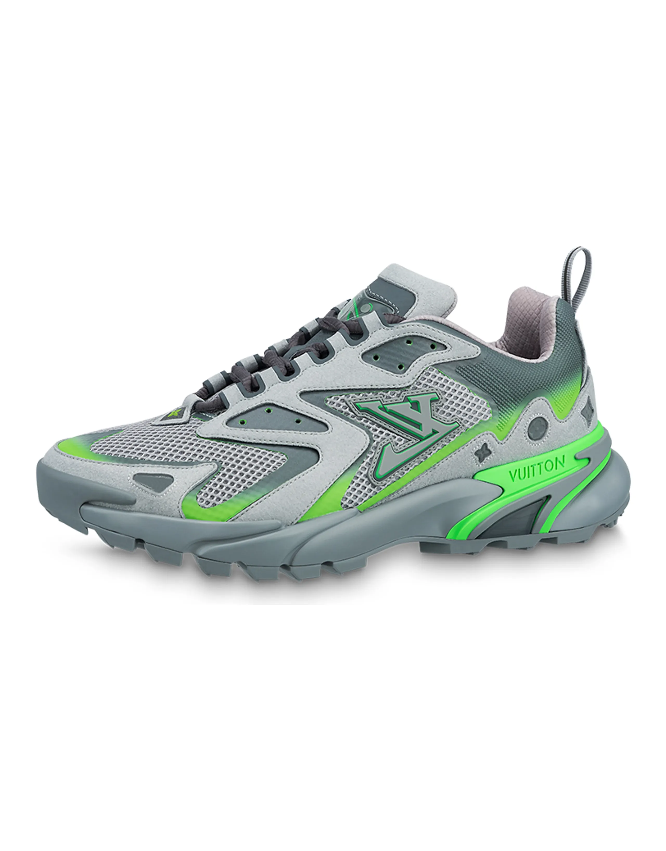 LOUIS VUITTON Runner Tatic Sneakers 'Grey Neon Green'