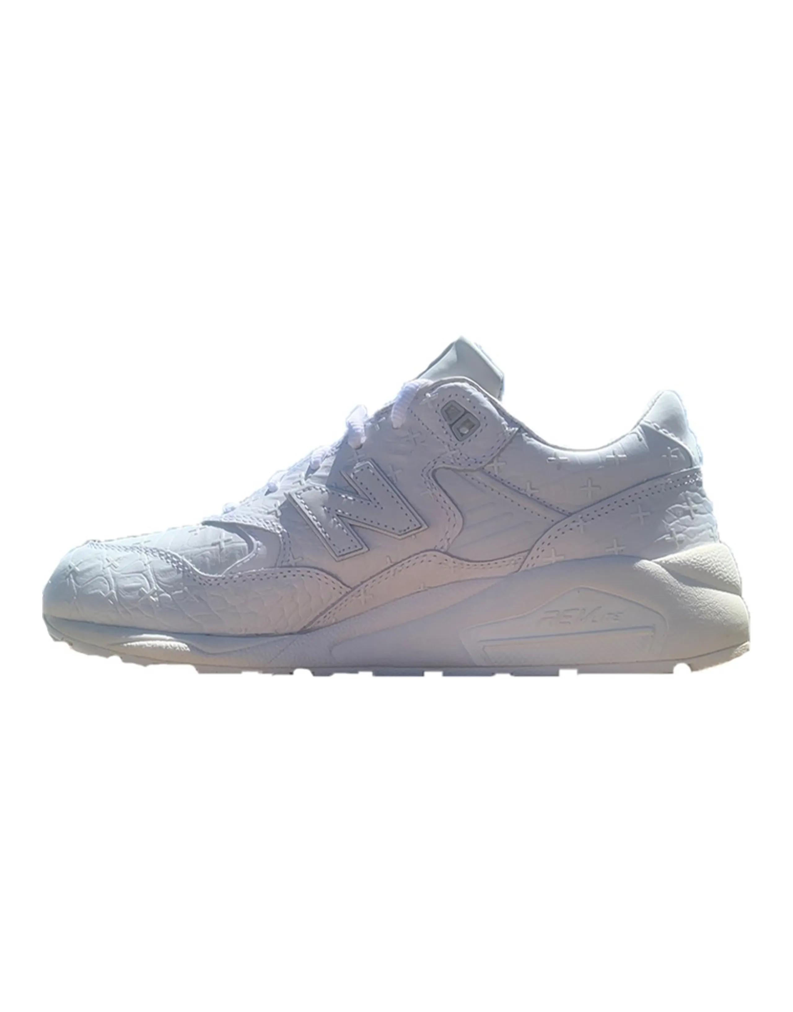 New Balance 580 Special Edition 'All White Croc'