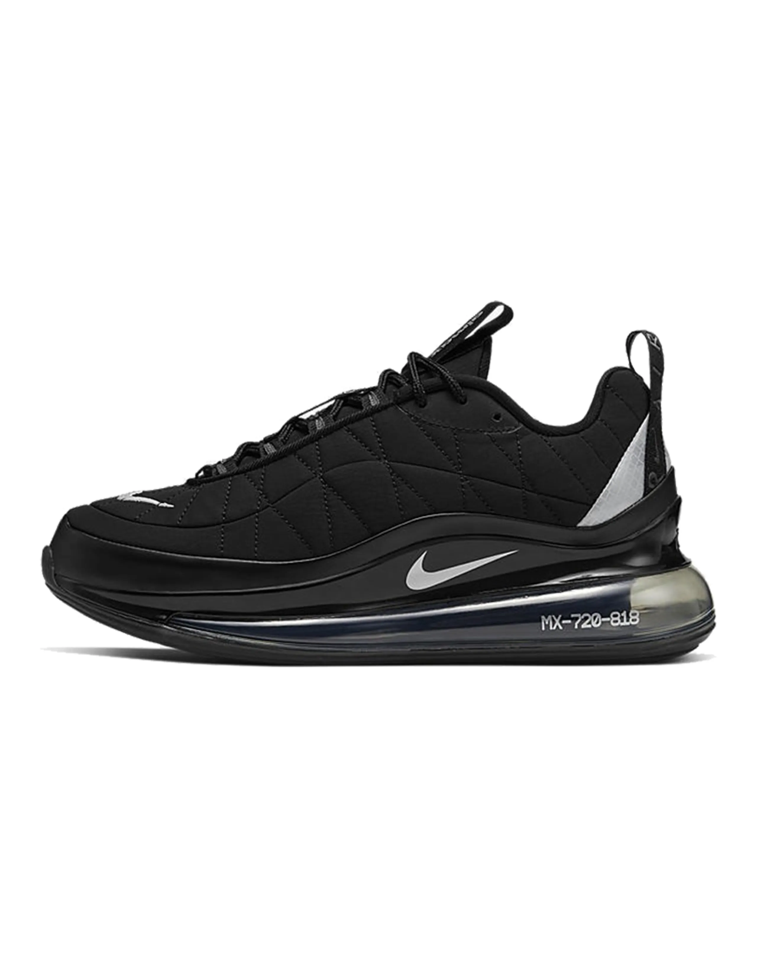 Nike Mx 720 818 Black Metallic Silver Women's
