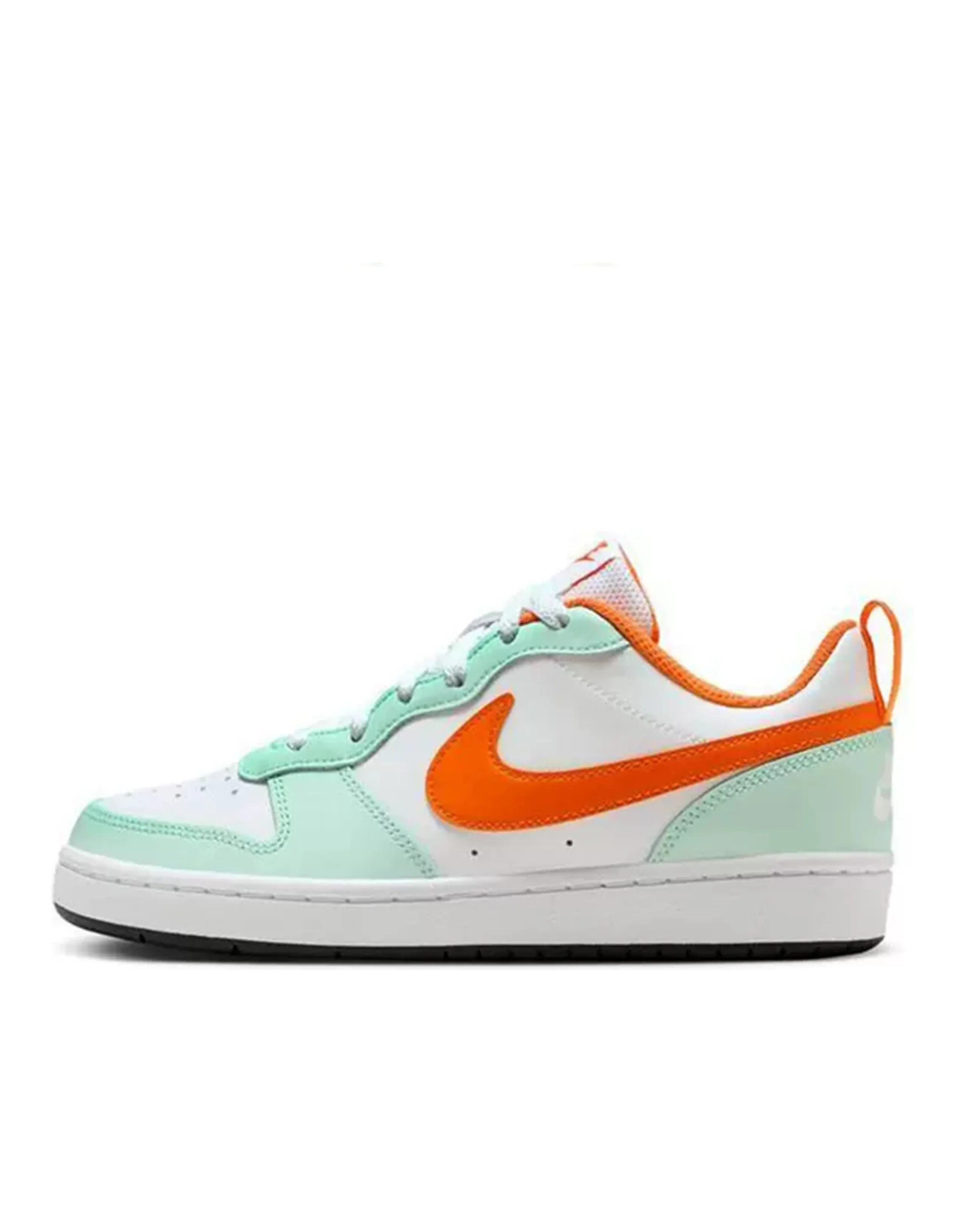 Nike Court Borough Low 2 Mint Foam Safety Orange GS